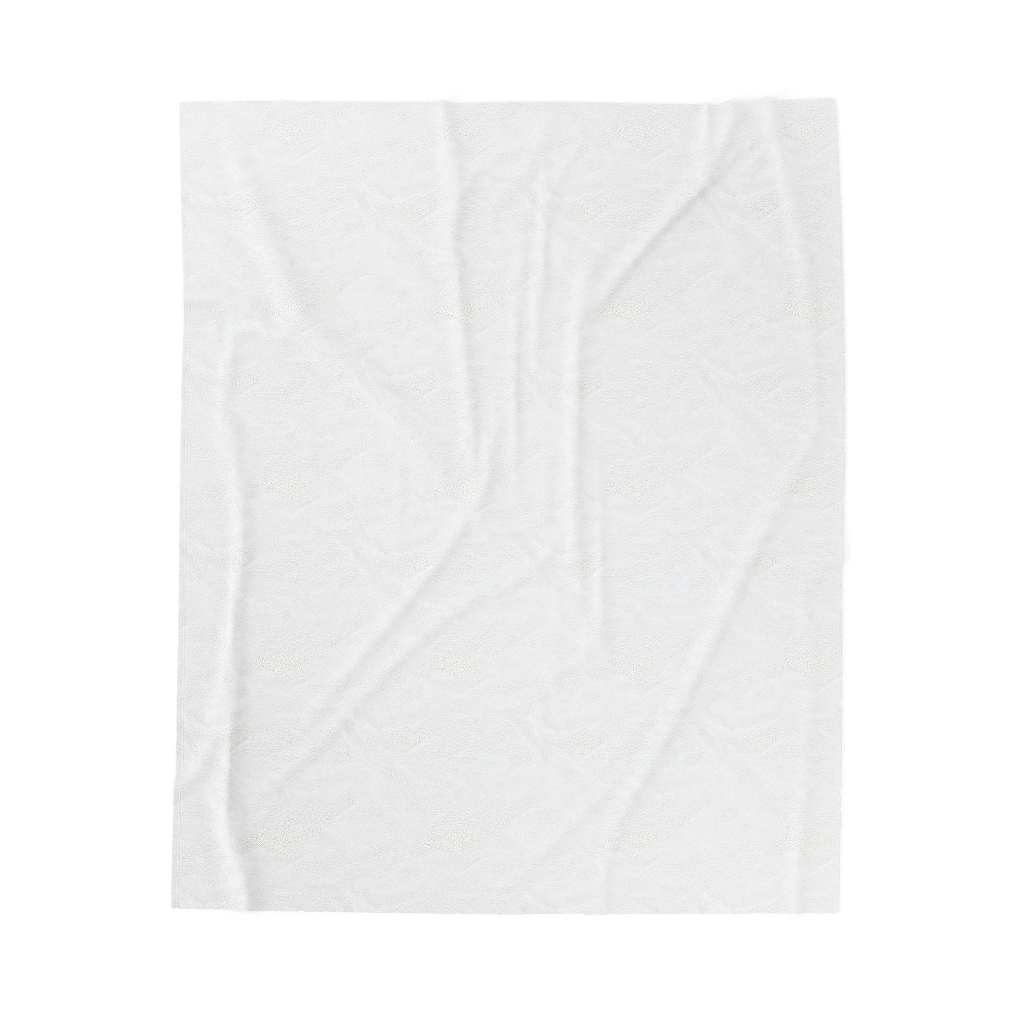 Autism Awareness Word Cloud Velveteen Blanket