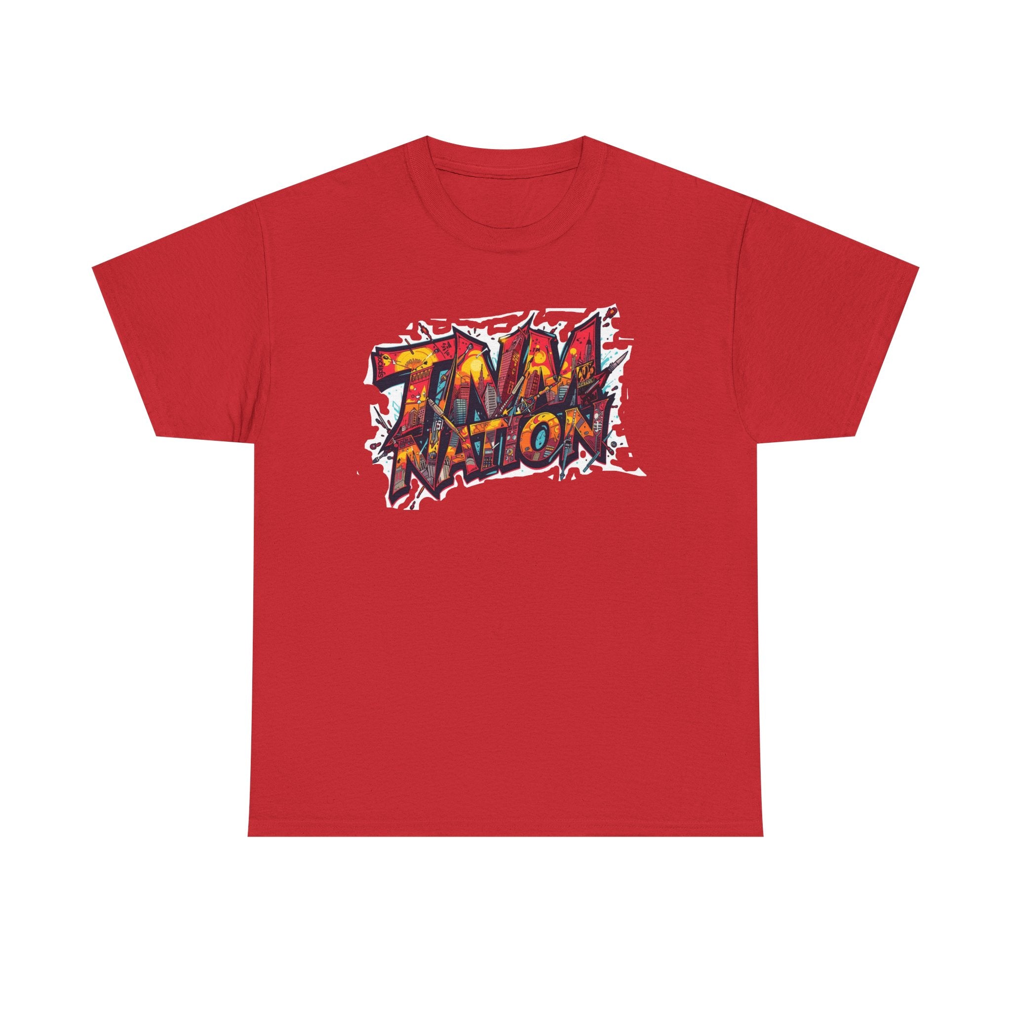 Tidal Nation Graffiti Tee - Urban Streetwear Graphic T-Shirt