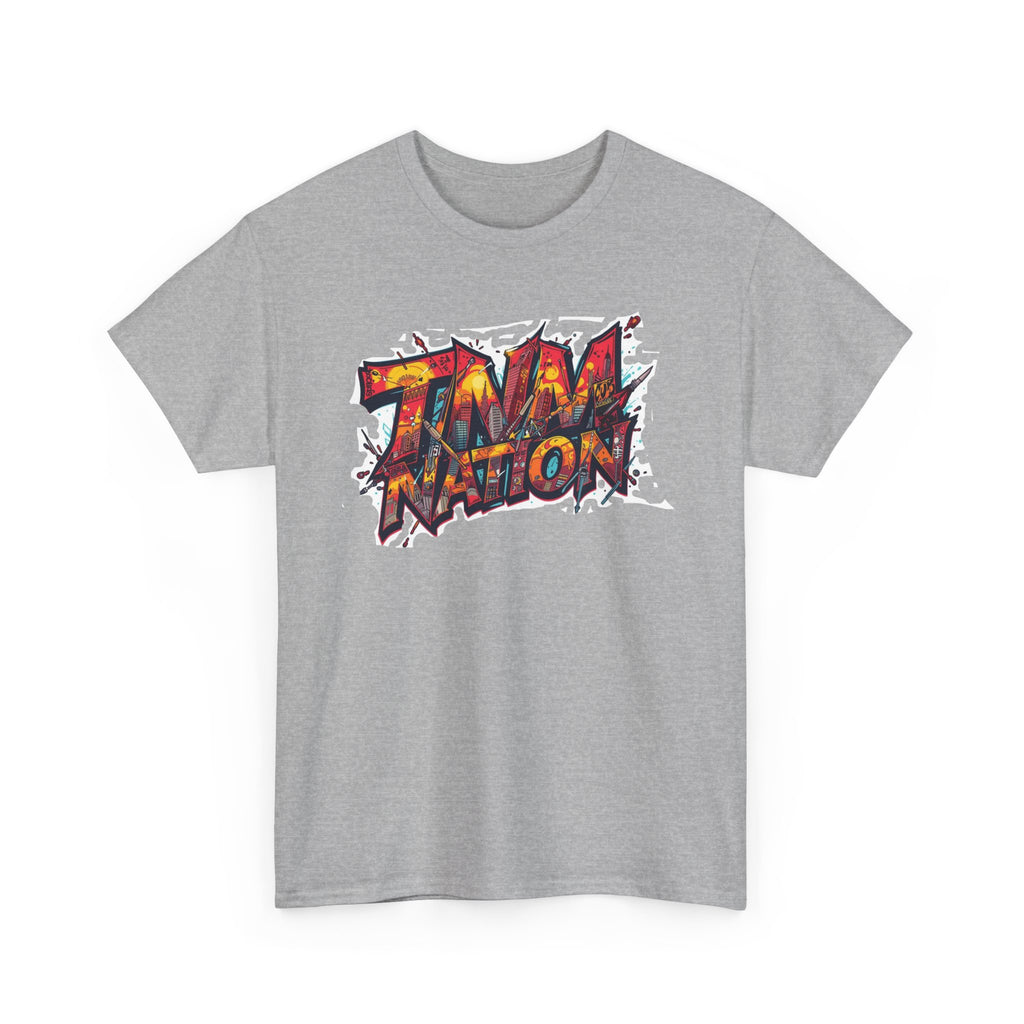 Tidal Nation Graffiti Tee - Urban Streetwear Graphic T-Shirt