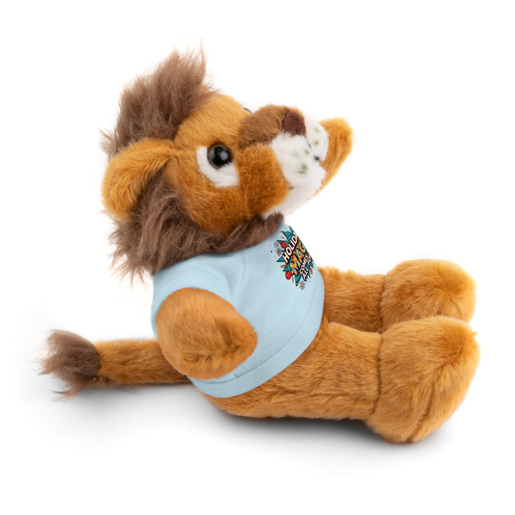 Holiday Magic Bear — Plush Teddy with 'Holiday Magic Comes in All Forms' Tee