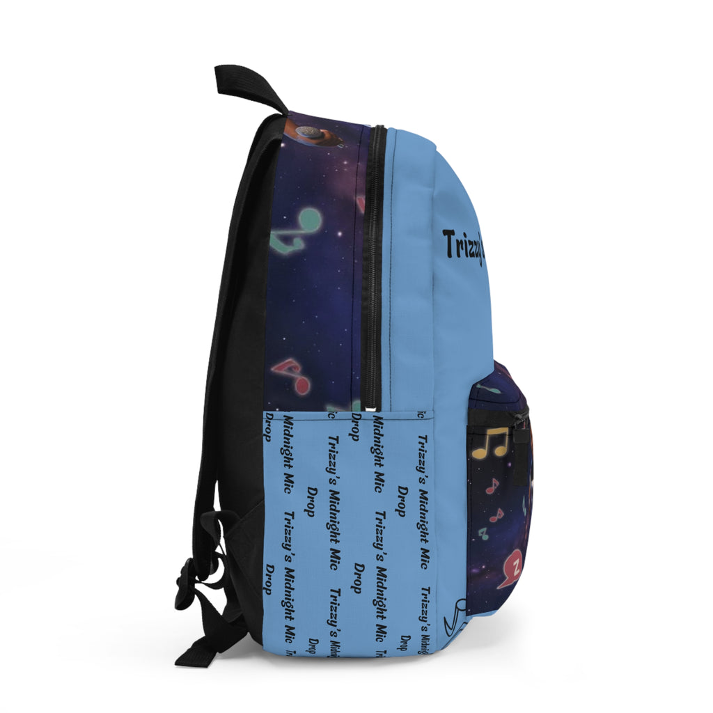 Backpack — Personalized 'Trizzy's Midnight Mic Drop' Kids Music Backpack