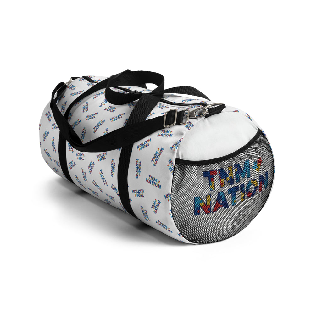 TNM NATION Skateboard Pattern – Lightweight Gym & Weekend Bag