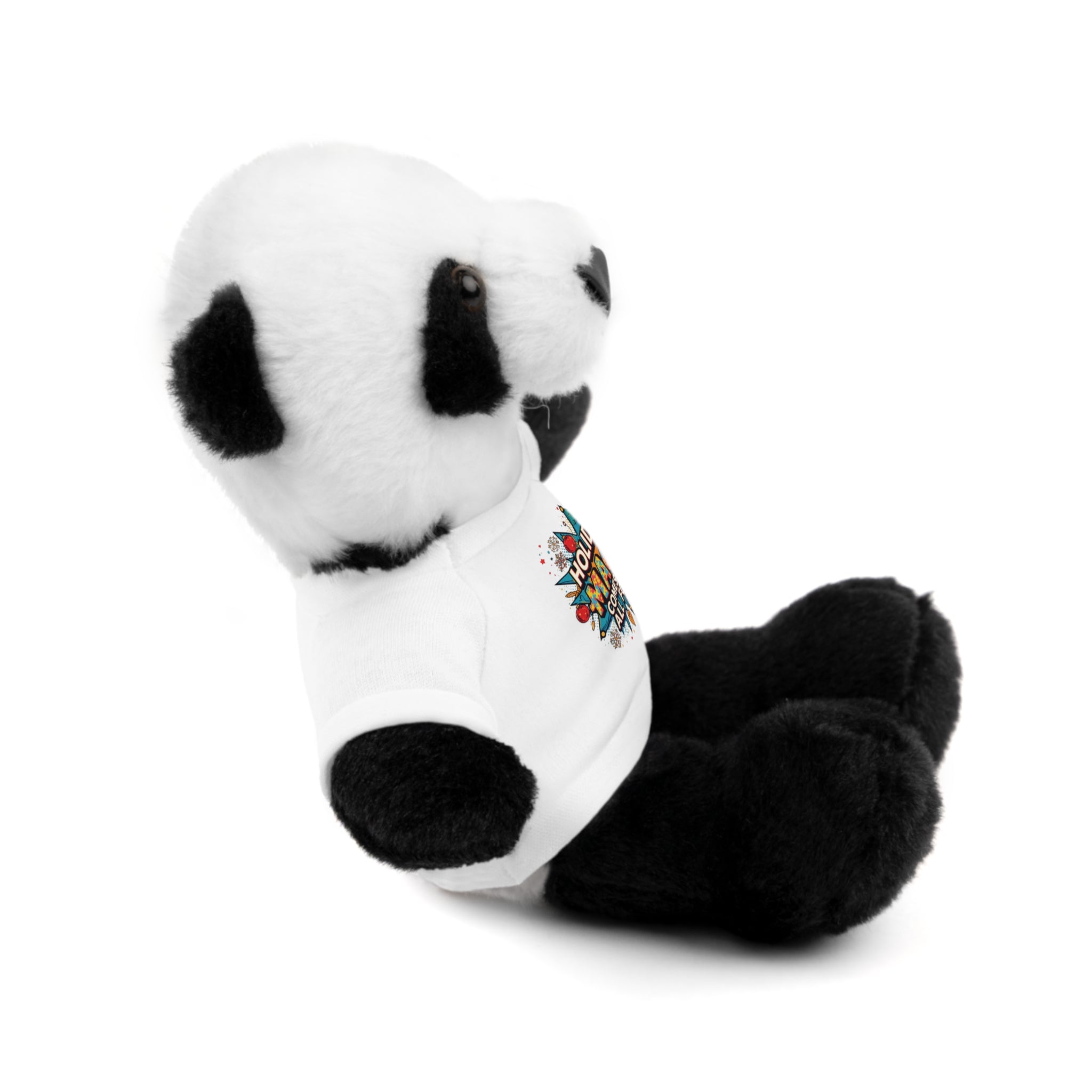 Holiday Magic Bear — Plush Teddy with 'Holiday Magic Comes in All Forms' Tee