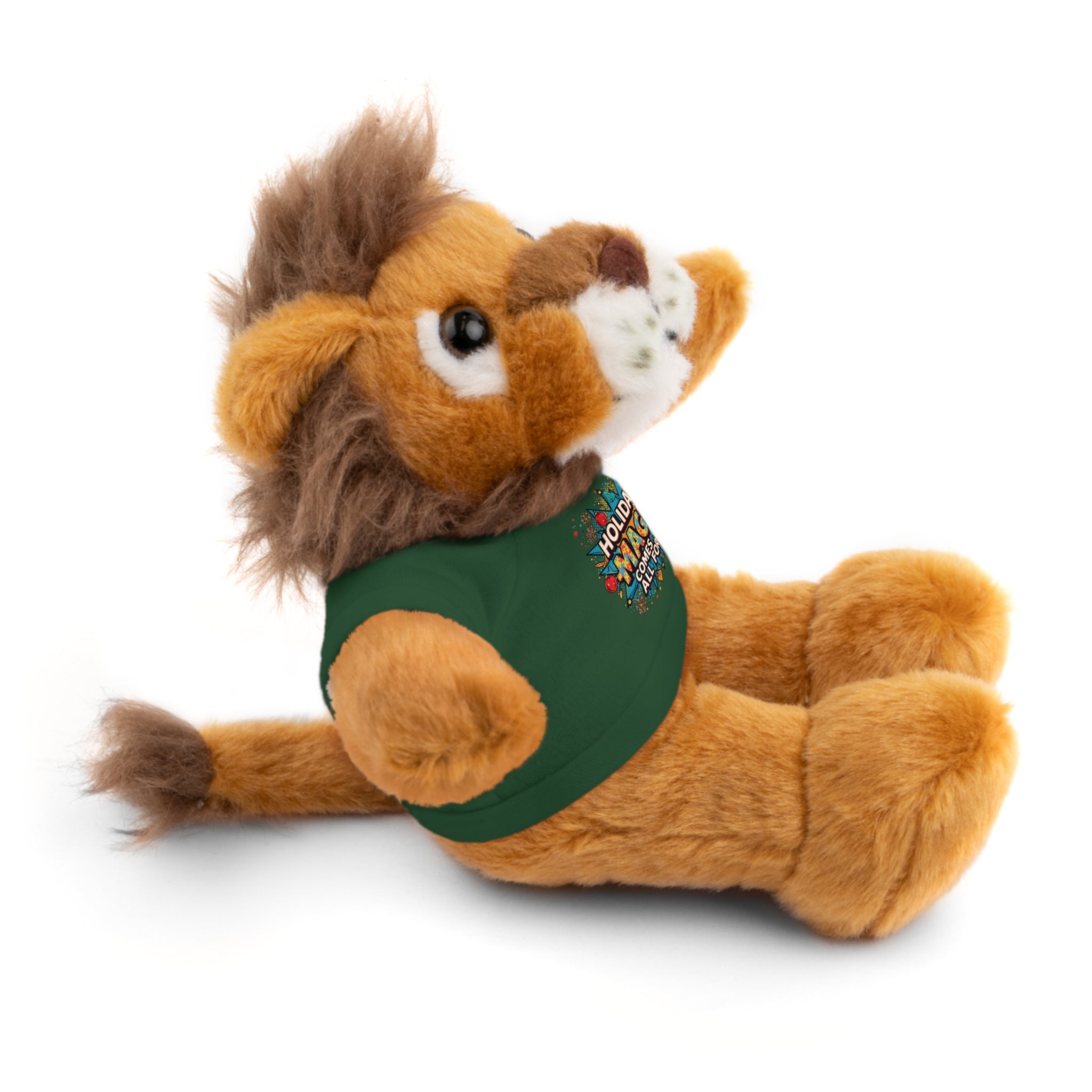 Holiday Magic Bear — Plush Teddy with 'Holiday Magic Comes in All Forms' Tee