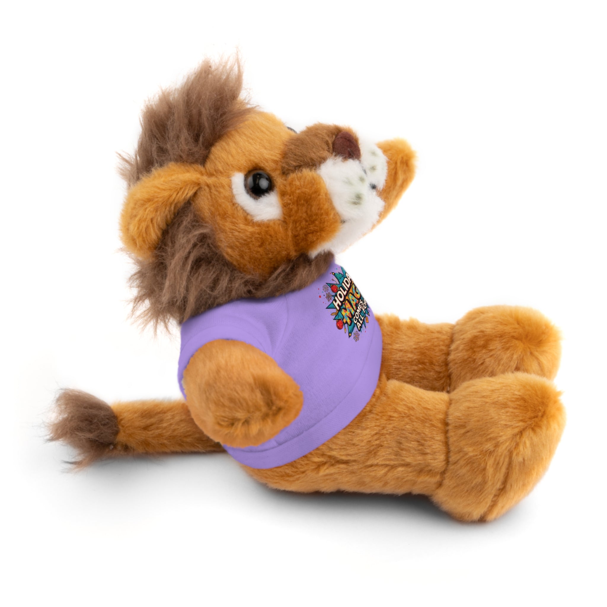 Holiday Magic Bear — Plush Teddy with 'Holiday Magic Comes in All Forms' Tee