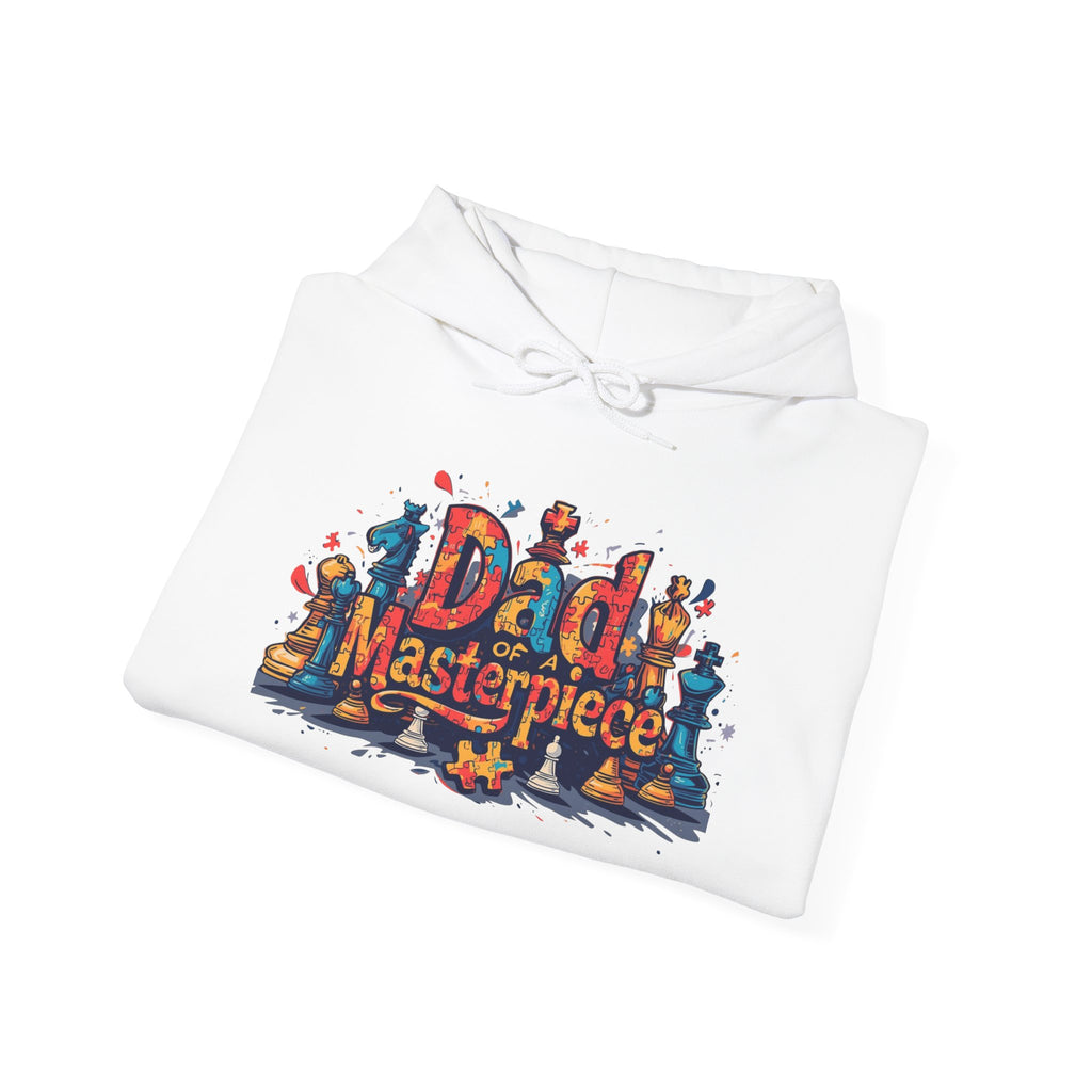 Dad Masterpiece Hoodie – Colorful Artistic Father’s Day Sweatshirt