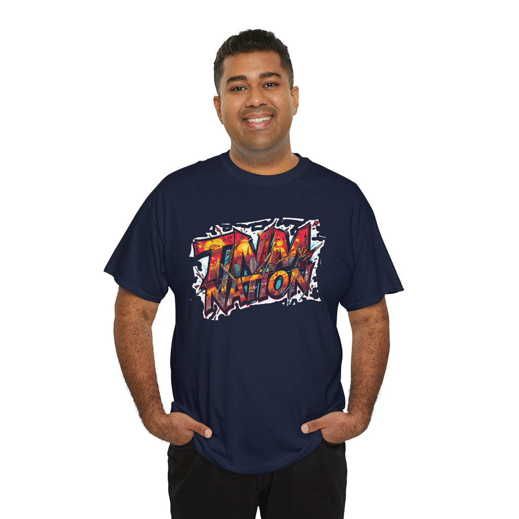Tidal Nation Graffiti Tee - Urban Streetwear Graphic T-Shirt