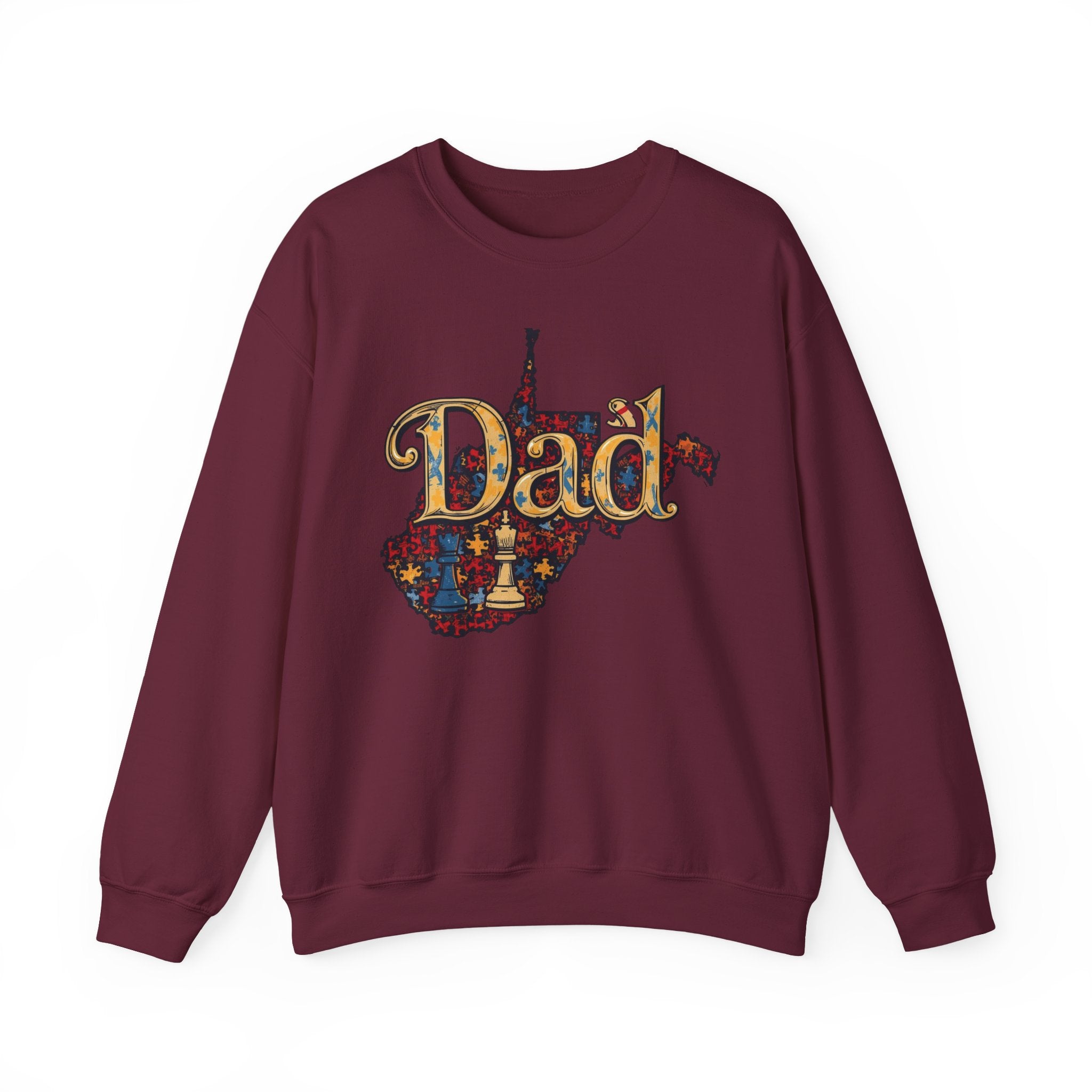 Dad State Pride Sweatshirt — West Virginia Dad Crewneck