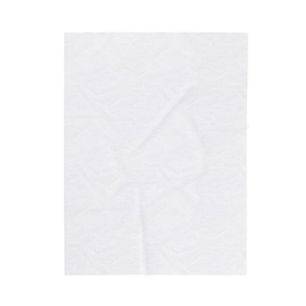 Autism Awareness Word Cloud Velveteen Blanket