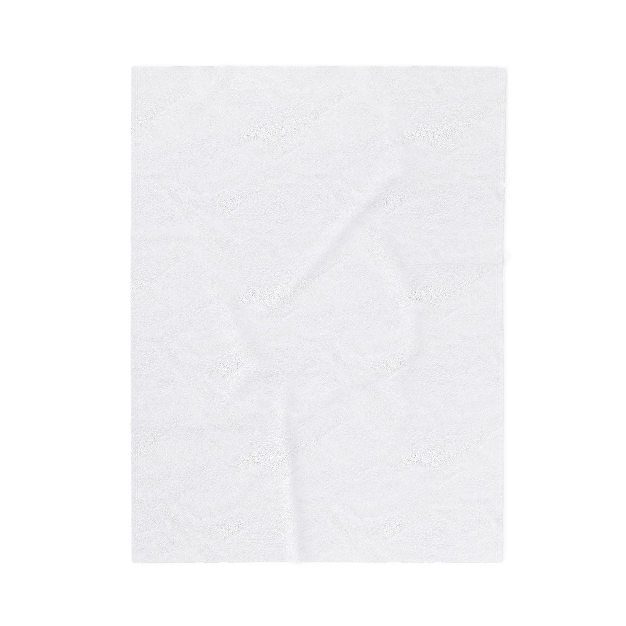 Autism Awareness Word Cloud Velveteen Blanket