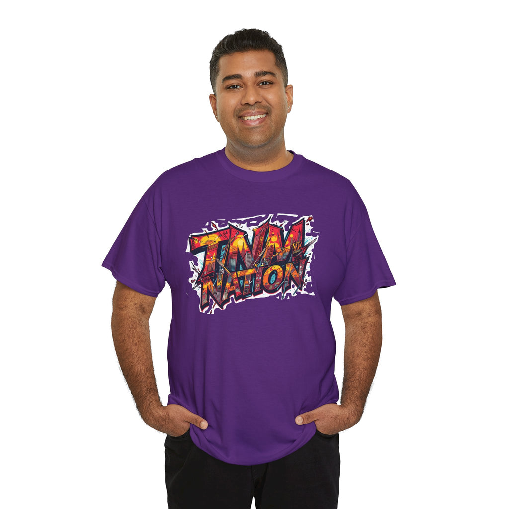 Tidal Nation Graffiti Tee - Urban Streetwear Graphic T-Shirt
