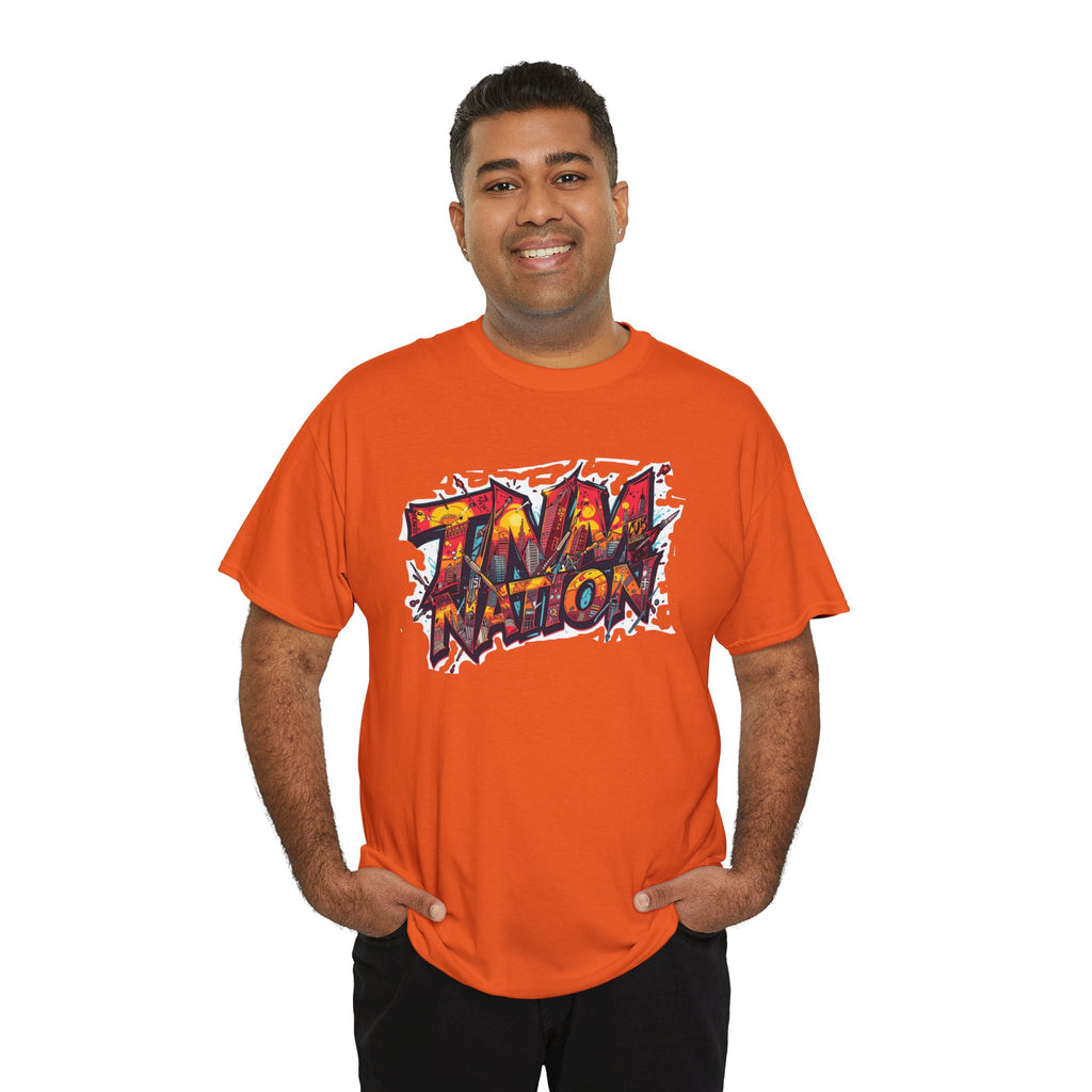 Tidal Nation Graffiti Tee - Urban Streetwear Graphic T-Shirt