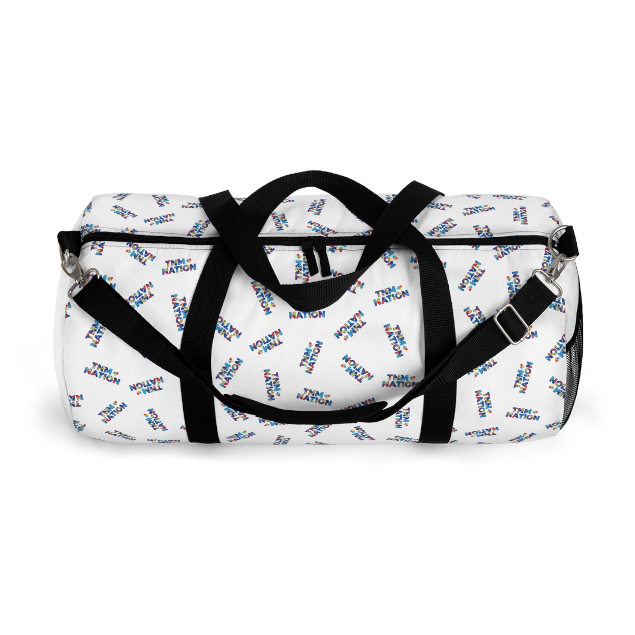 TNM NATION Skateboard Pattern – Lightweight Gym & Weekend Bag