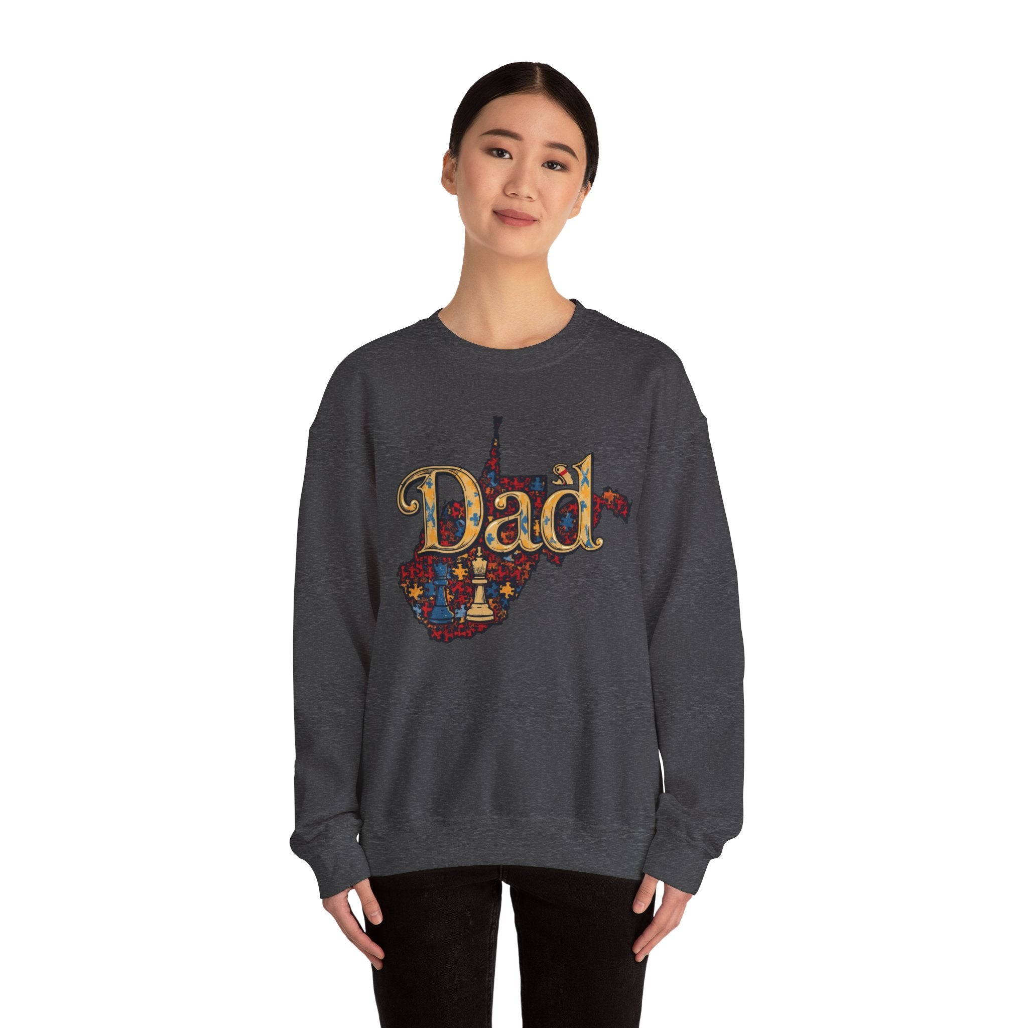 Dad State Pride Sweatshirt — West Virginia Dad Crewneck