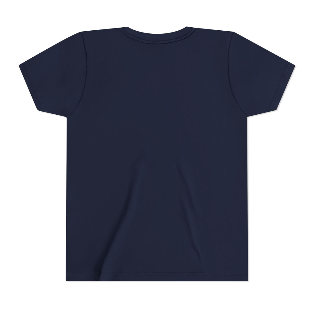 Youth Tee — Colorful Lion "Being Brave Takes Courage" Inspirational Kids Shirt