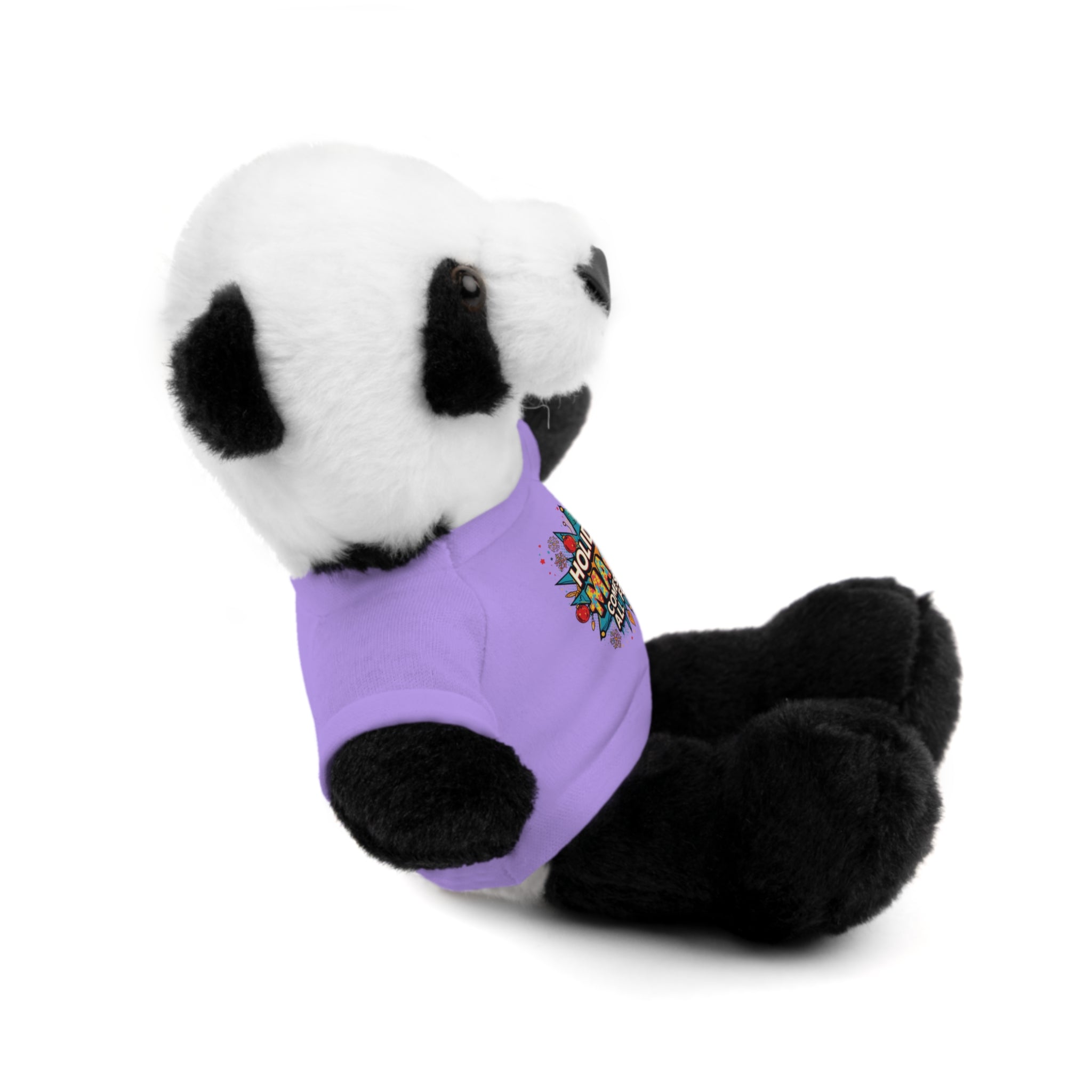 Holiday Magic Bear — Plush Teddy with 'Holiday Magic Comes in All Forms' Tee