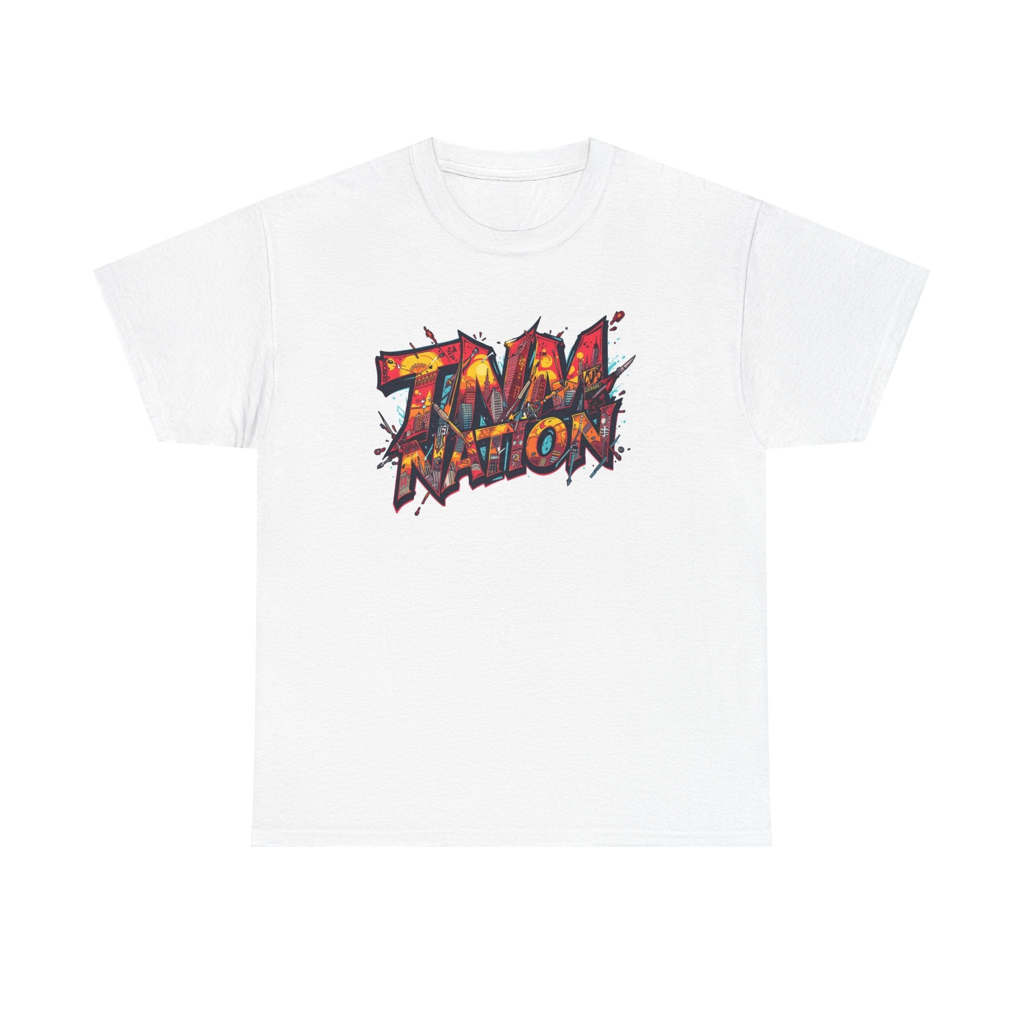 Tidal Nation Graffiti Tee - Urban Streetwear Graphic T-Shirt