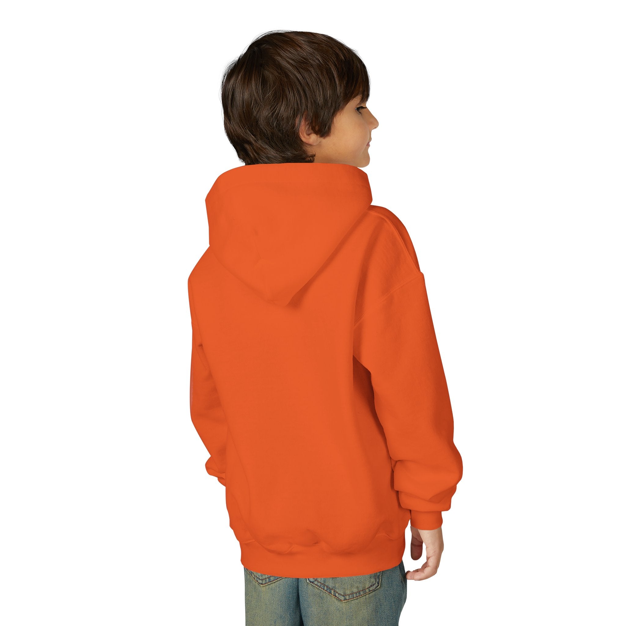 Youth Hoodie — "Why Is Everyone Rushing Me?" Colorful Comic Graphic