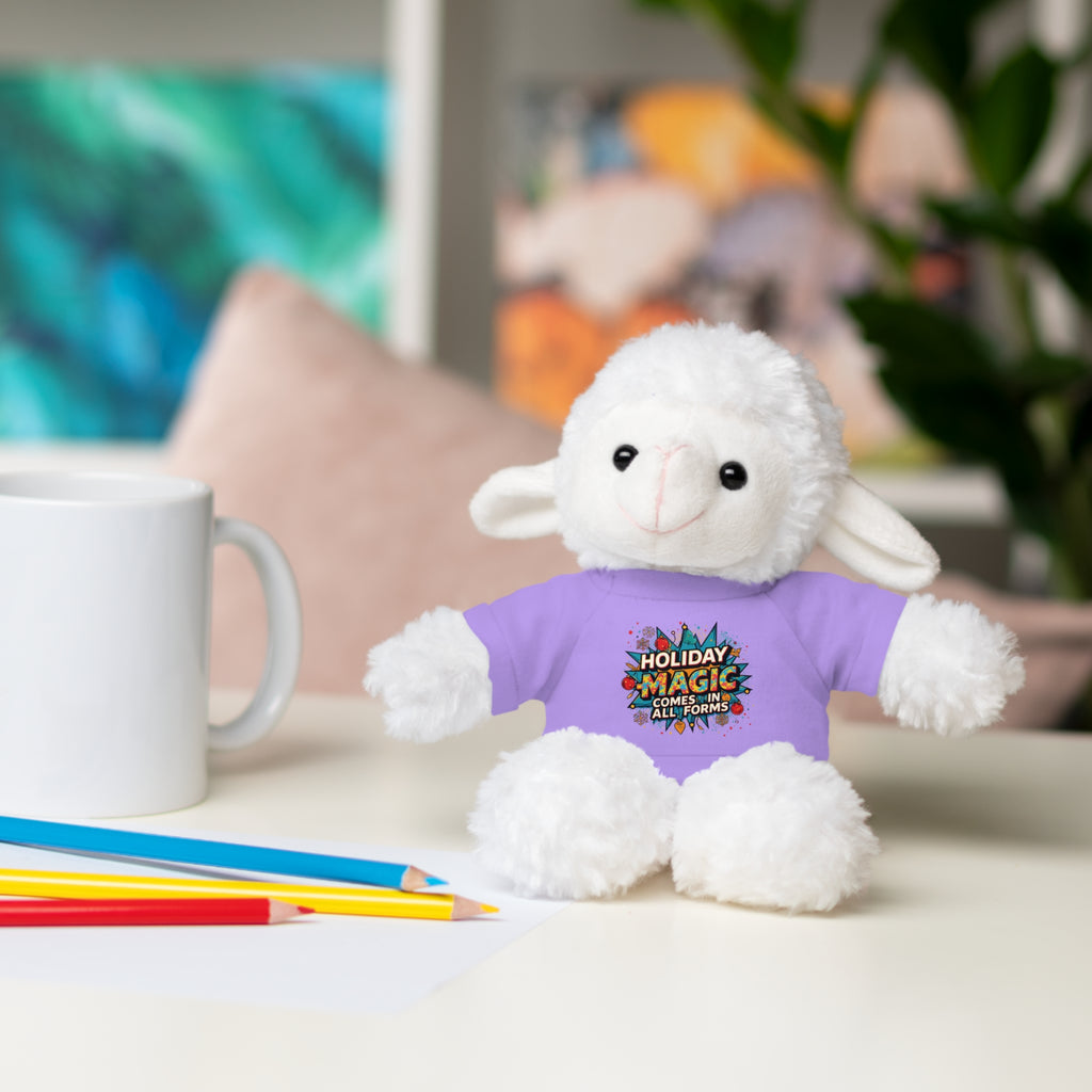 Holiday Magic Bear — Plush Teddy with 'Holiday Magic Comes in All Forms' Tee