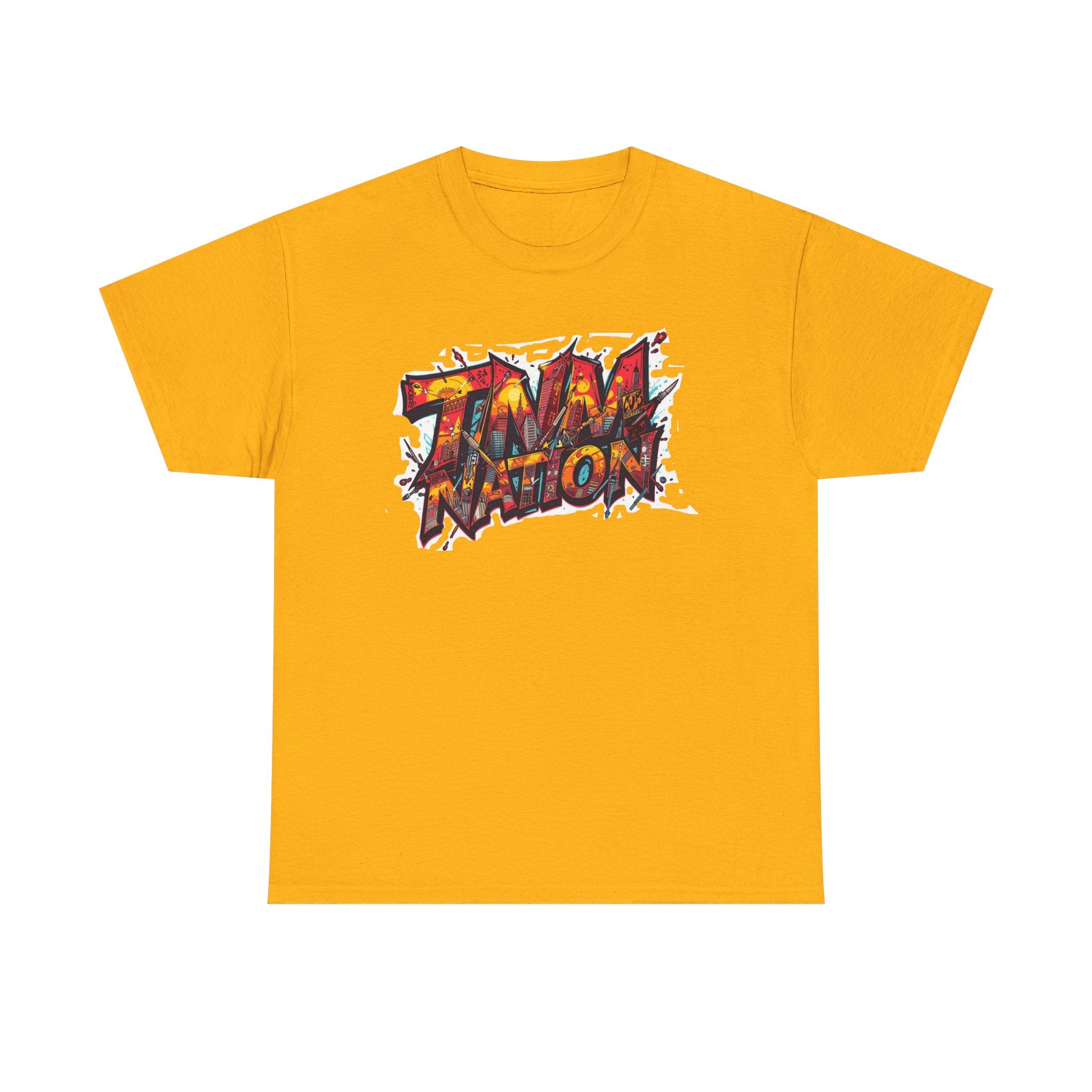 Tidal Nation Graffiti Tee - Urban Streetwear Graphic T-Shirt