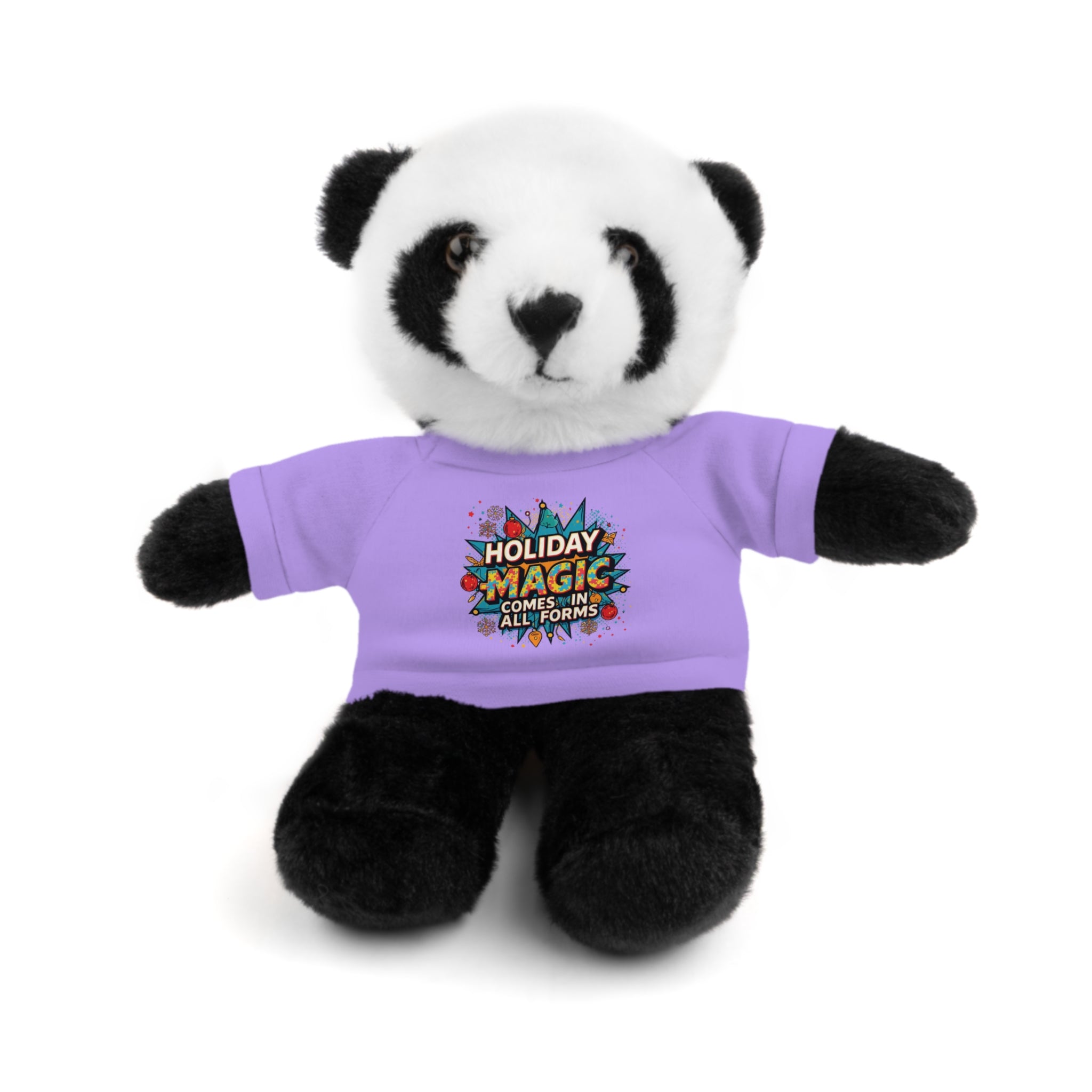 Holiday Magic Bear — Plush Teddy with 'Holiday Magic Comes in All Forms' Tee