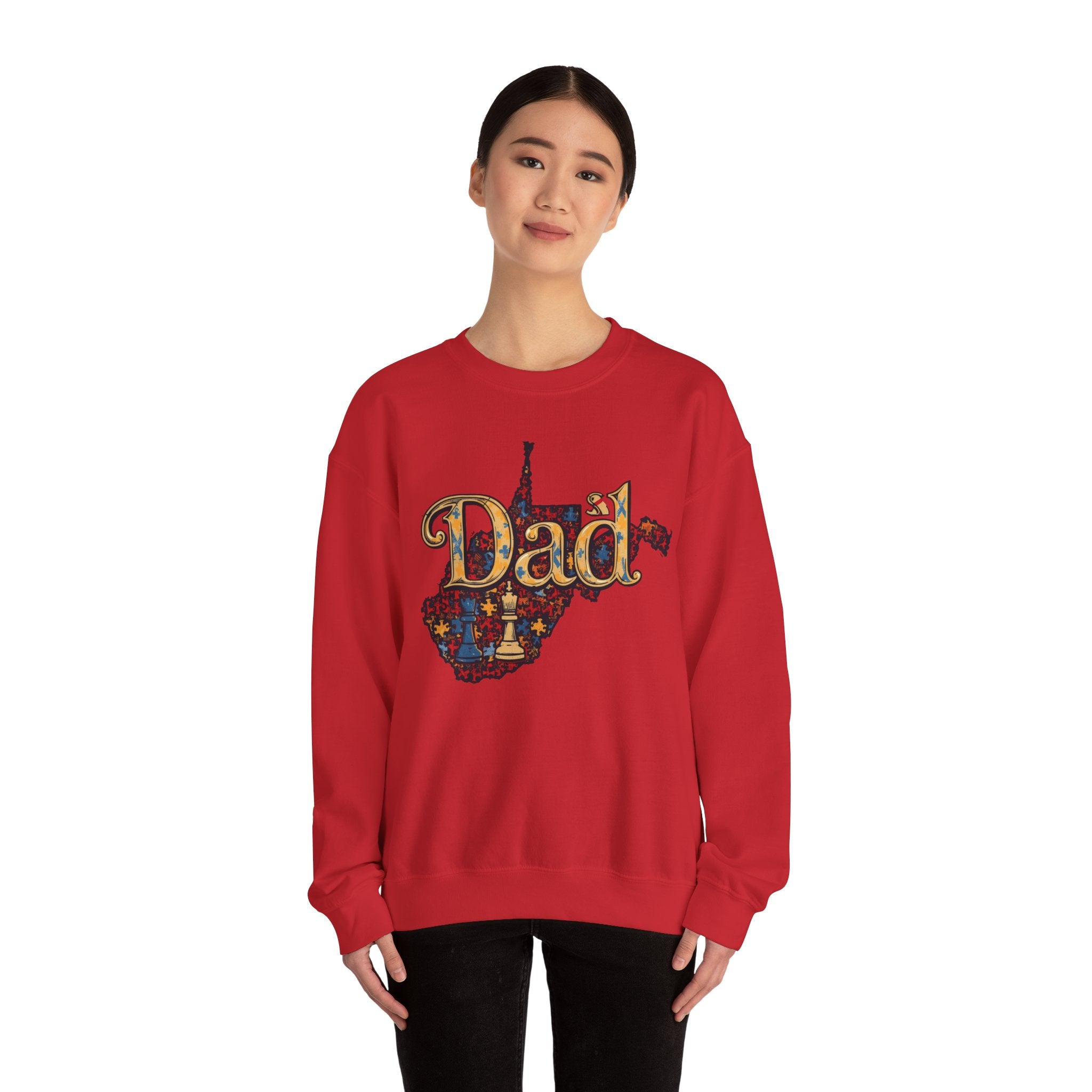 Dad State Pride Sweatshirt — West Virginia Dad Crewneck