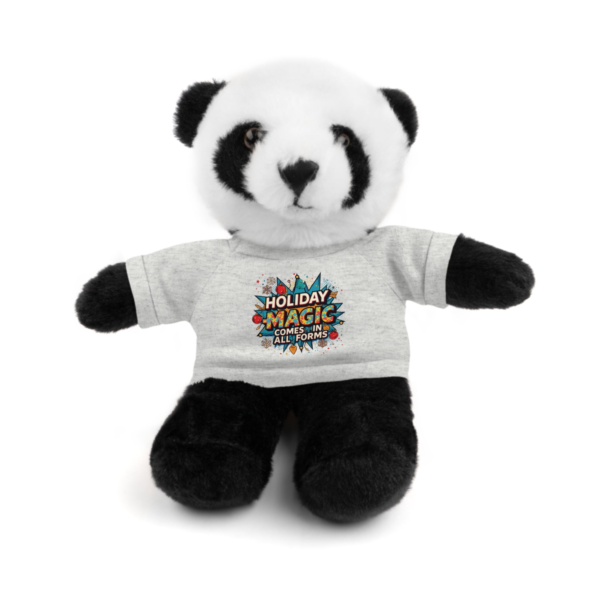 Holiday Magic Bear — Plush Teddy with 'Holiday Magic Comes in All Forms' Tee