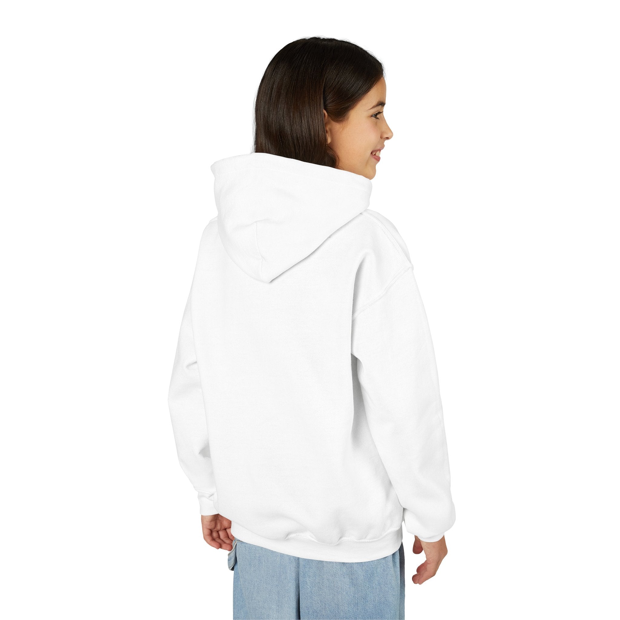 Youth Hoodie — "Why Is Everyone Rushing Me?" Colorful Comic Graphic