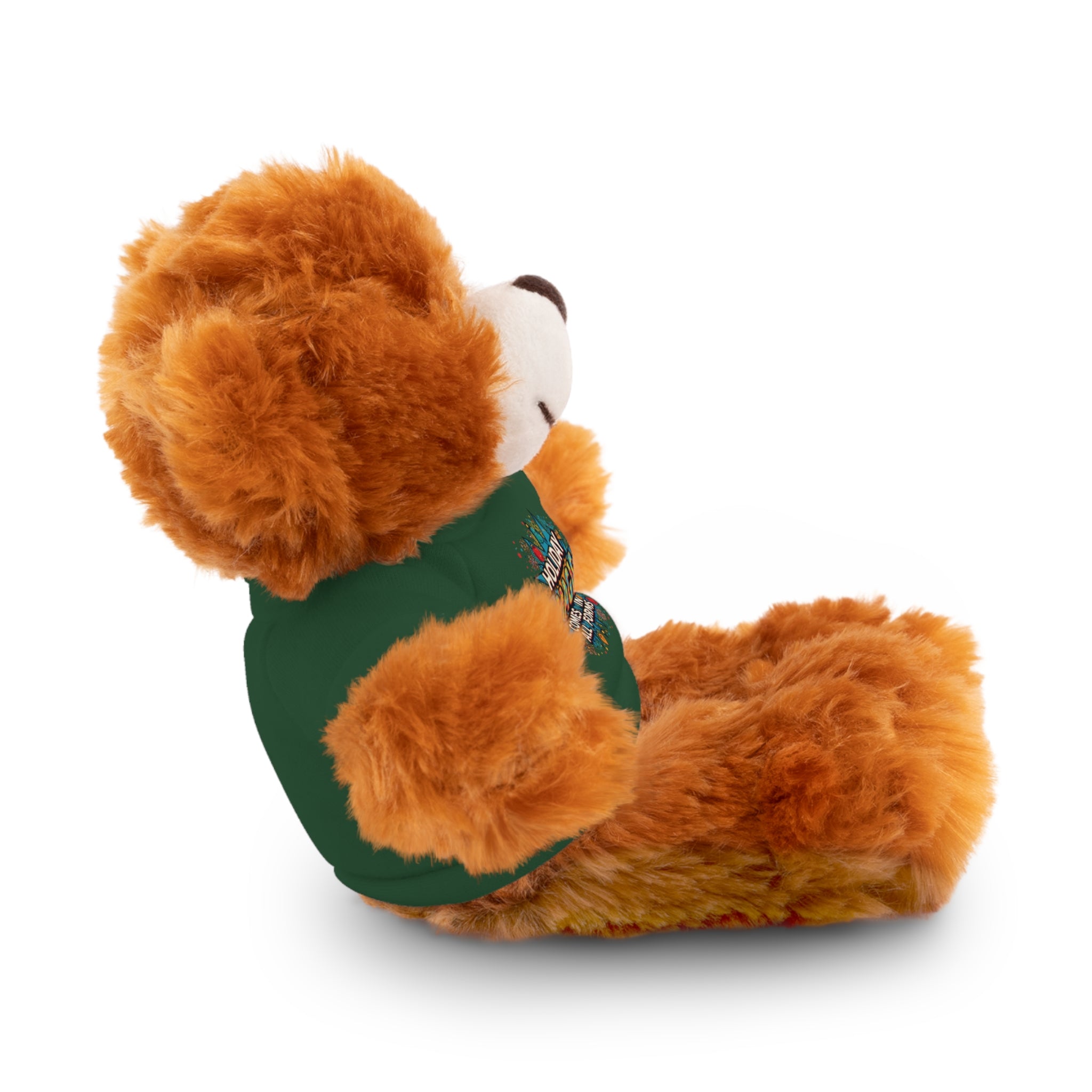 Holiday Magic Bear — Plush Teddy with 'Holiday Magic Comes in All Forms' Tee