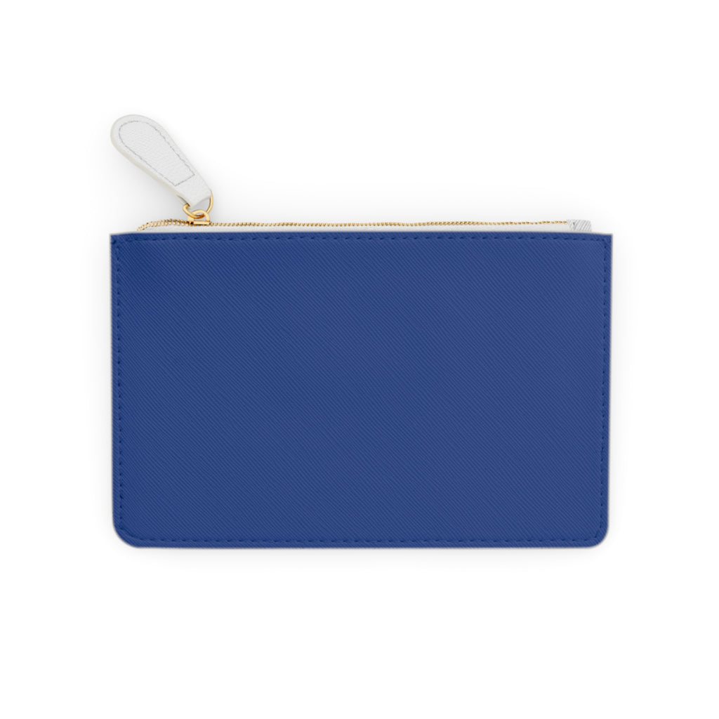 Black History Month Mini Clutch Bag — Colorful Puzzle Heart Design