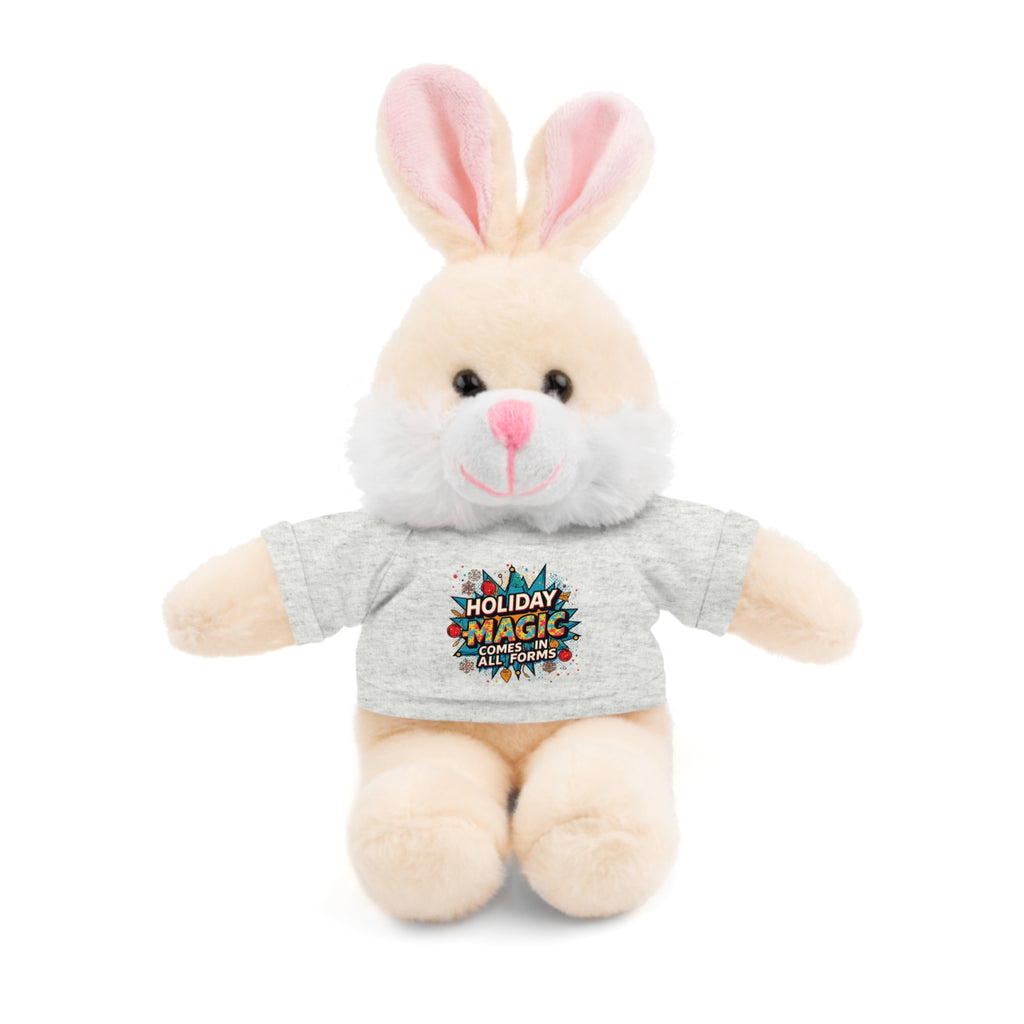 Holiday Magic Bear — Plush Teddy with 'Holiday Magic Comes in All Forms' Tee