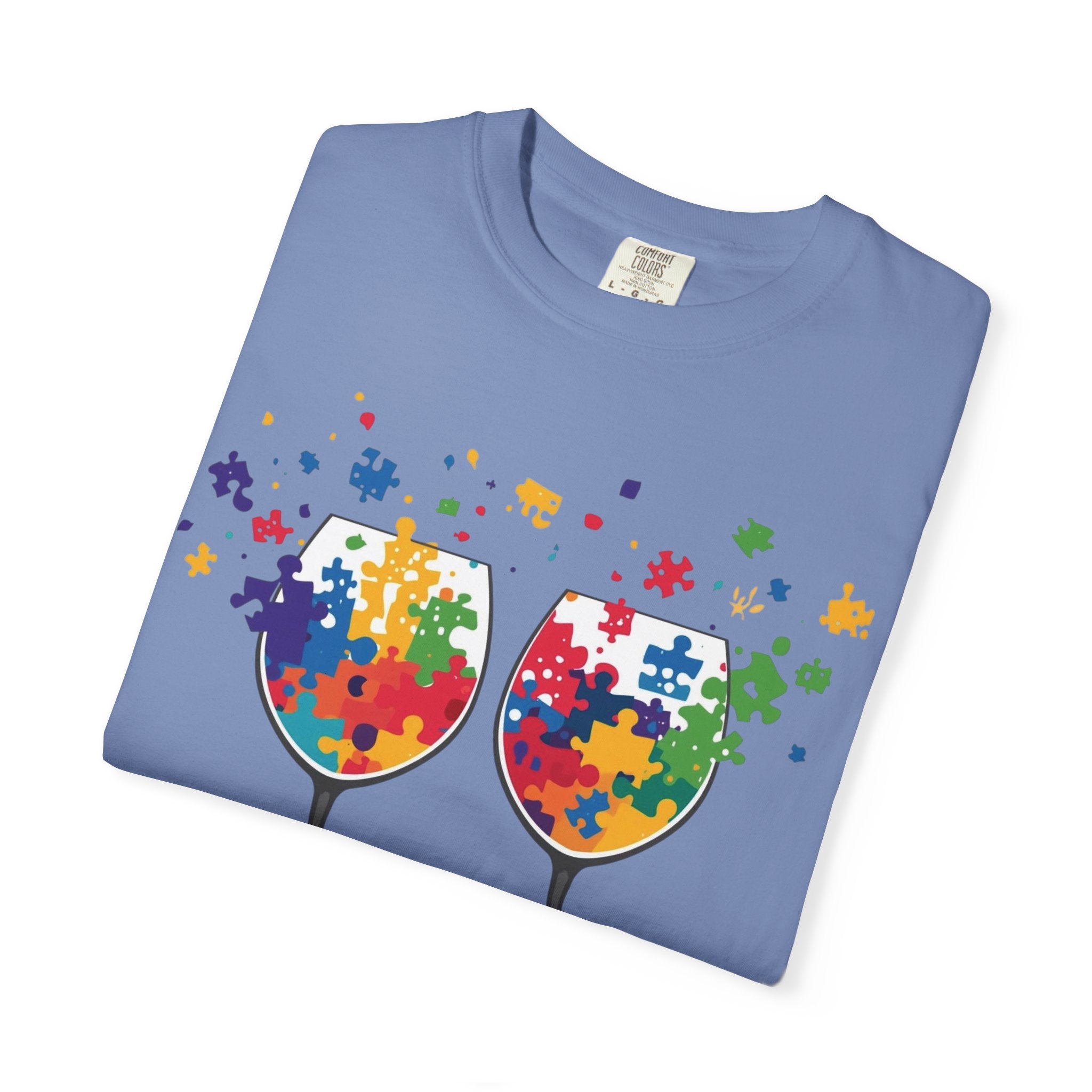 New Year’s Day Puzzle Wine T-Shirt