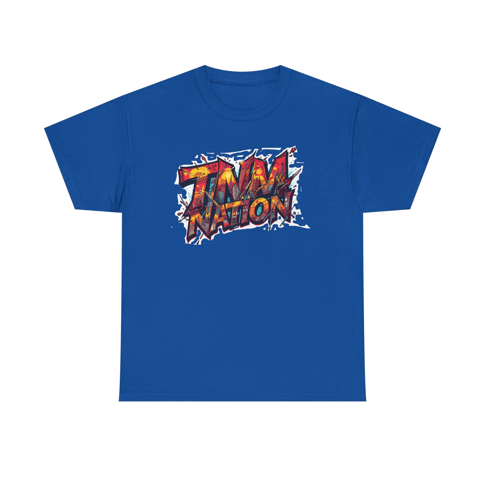 Tidal Nation Graffiti Tee - Urban Streetwear Graphic T-Shirt