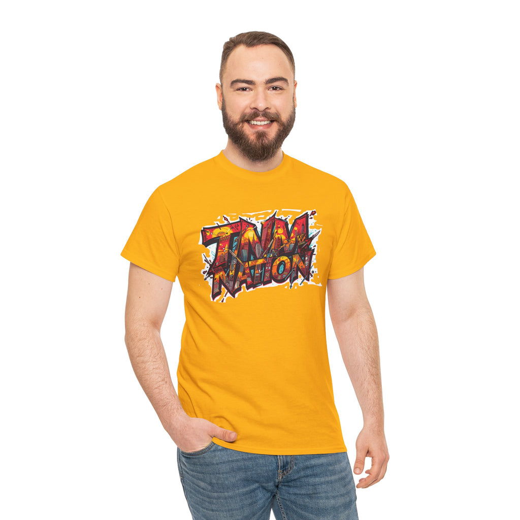 Tidal Nation Graffiti Tee - Urban Streetwear Graphic T-Shirt