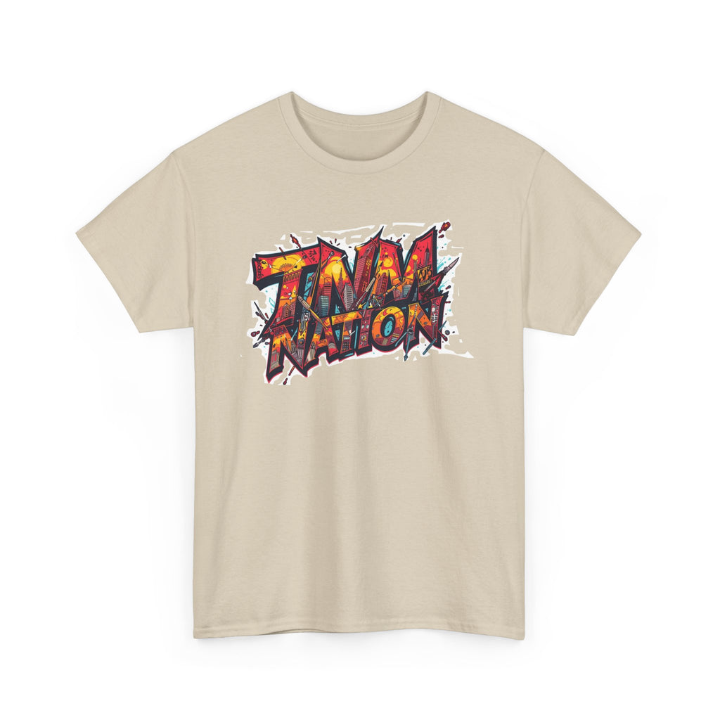 Tidal Nation Graffiti Tee - Urban Streetwear Graphic T-Shirt