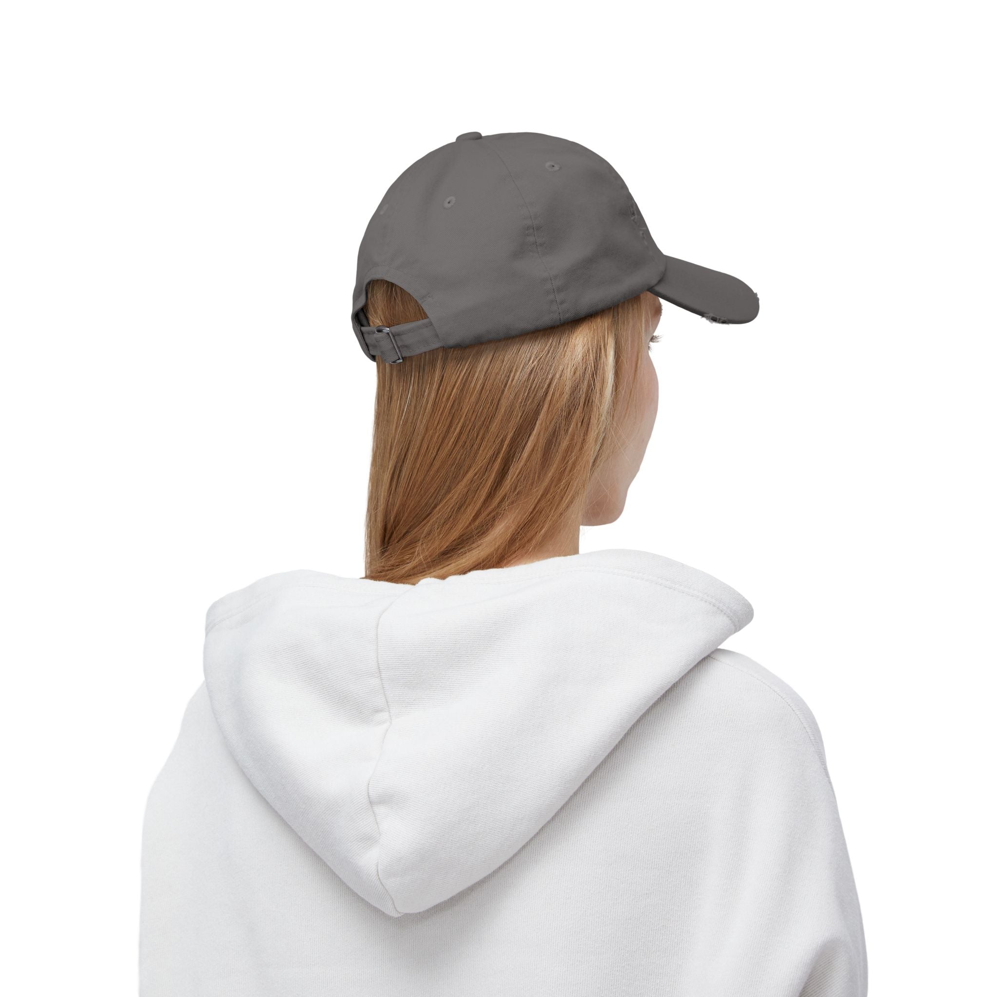 Distressed Baseball Cap — TNM Nation Gold Logo