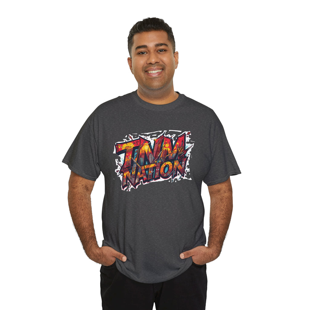 Tidal Nation Graffiti Tee - Urban Streetwear Graphic T-Shirt