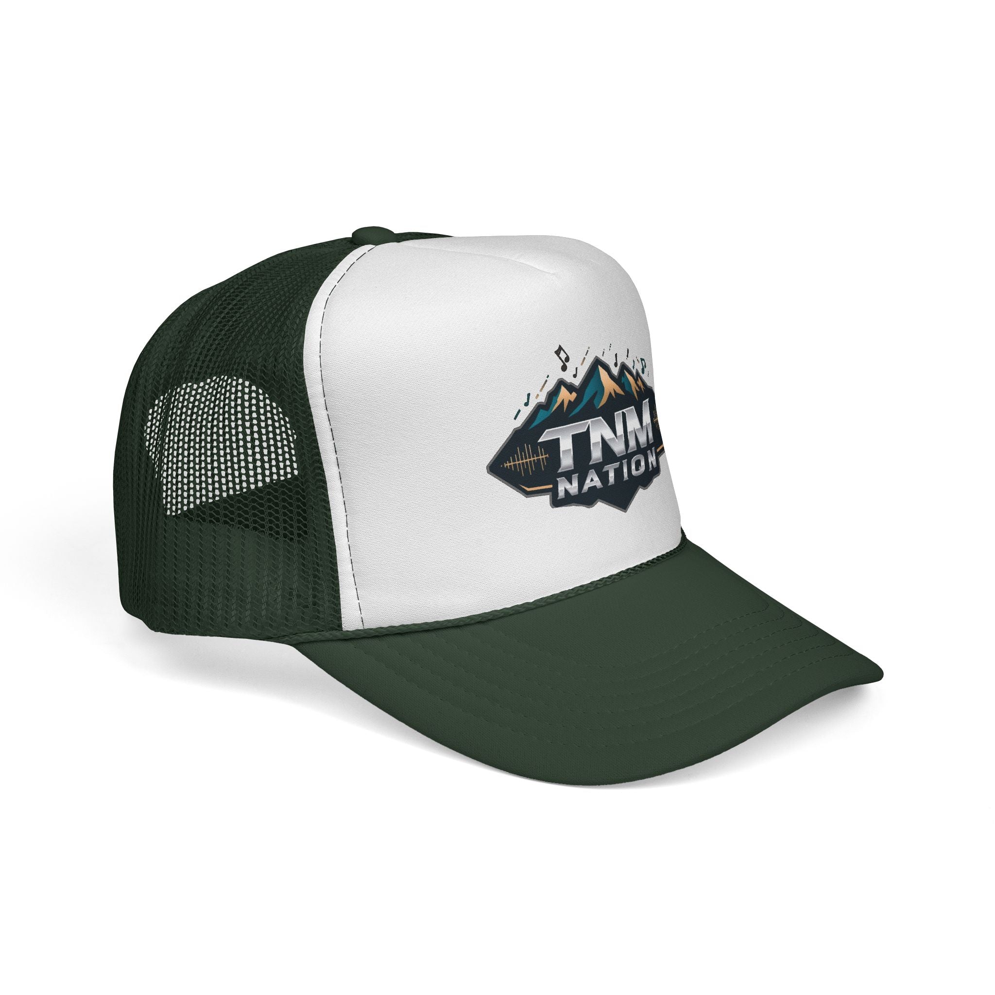 TNM Nation Trucker Cap — Adventure Mountain Logo Mesh Hat