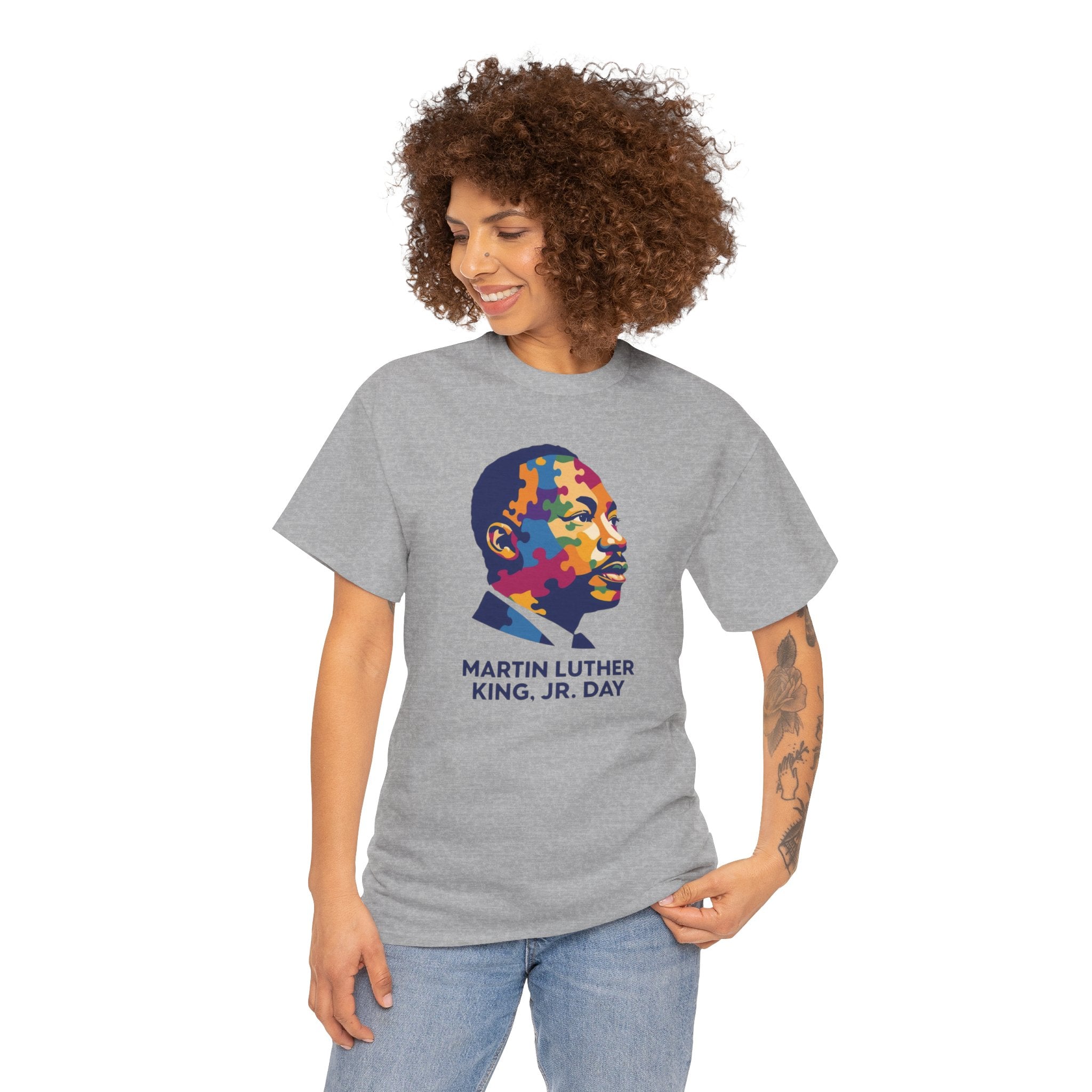 MLK Day Meets Autism T‑Shirt
