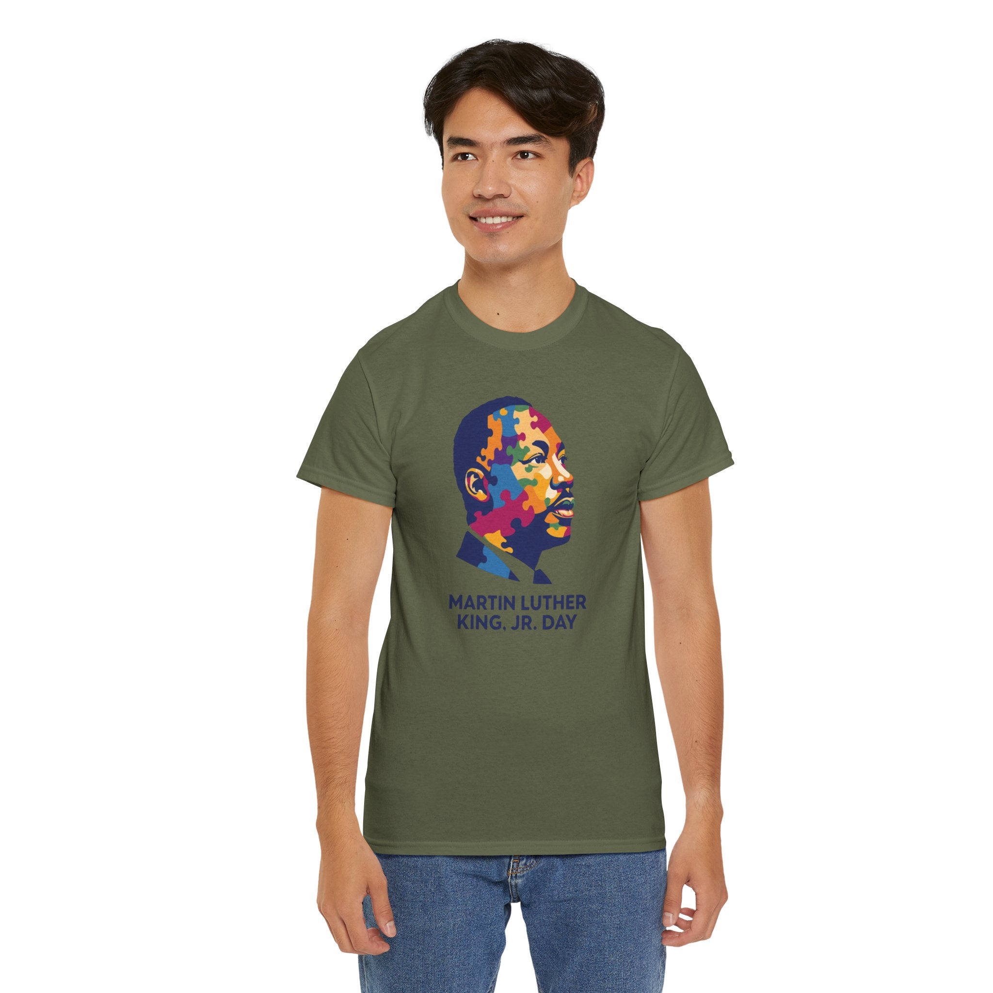 MLK Day Meets Autism T‑Shirt