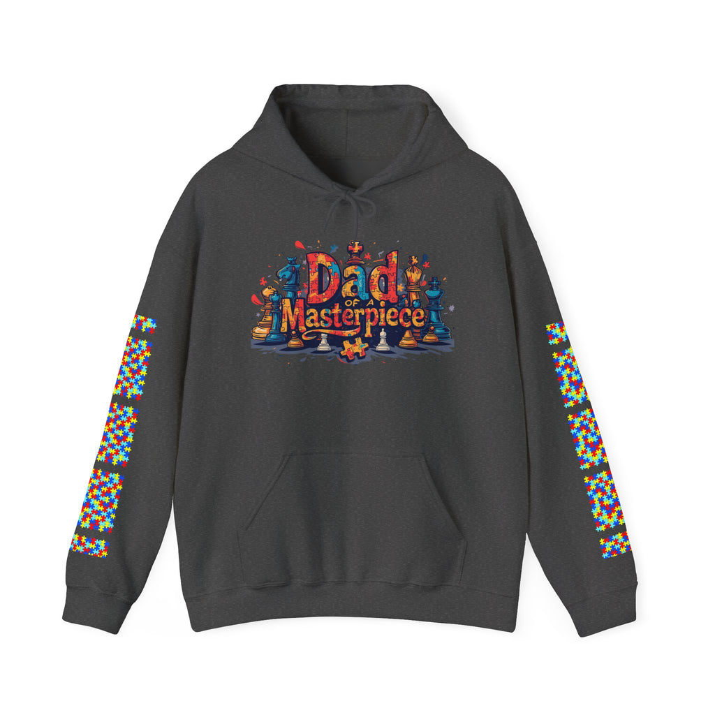 Dad Masterpiece Hoodie – Colorful Artistic Father’s Day Sweatshirt