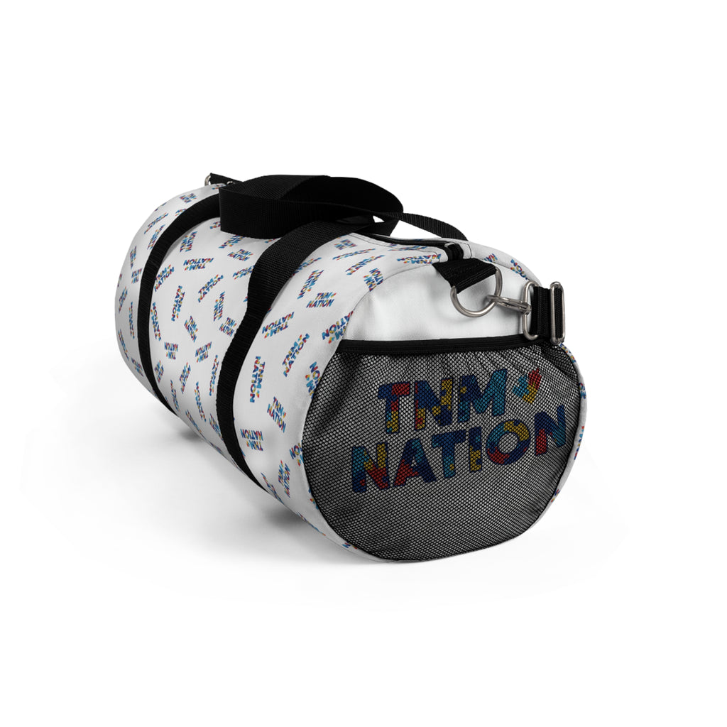 TNM NATION Skateboard Pattern – Lightweight Gym & Weekend Bag