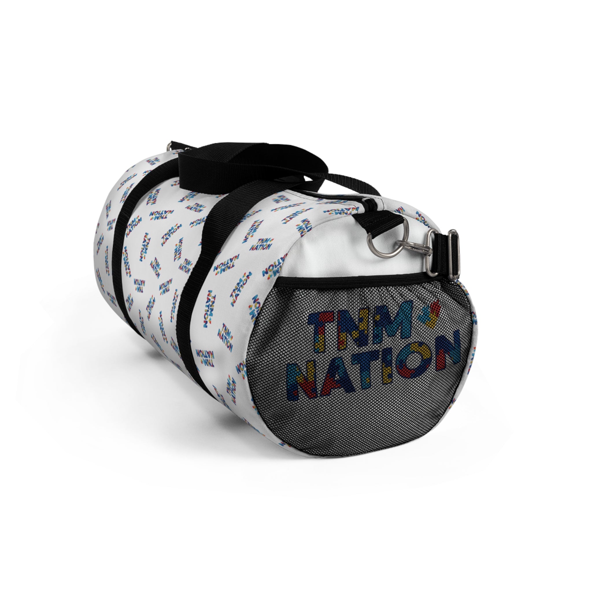 TNM NATION Skateboard Pattern – Lightweight Gym & Weekend Bag