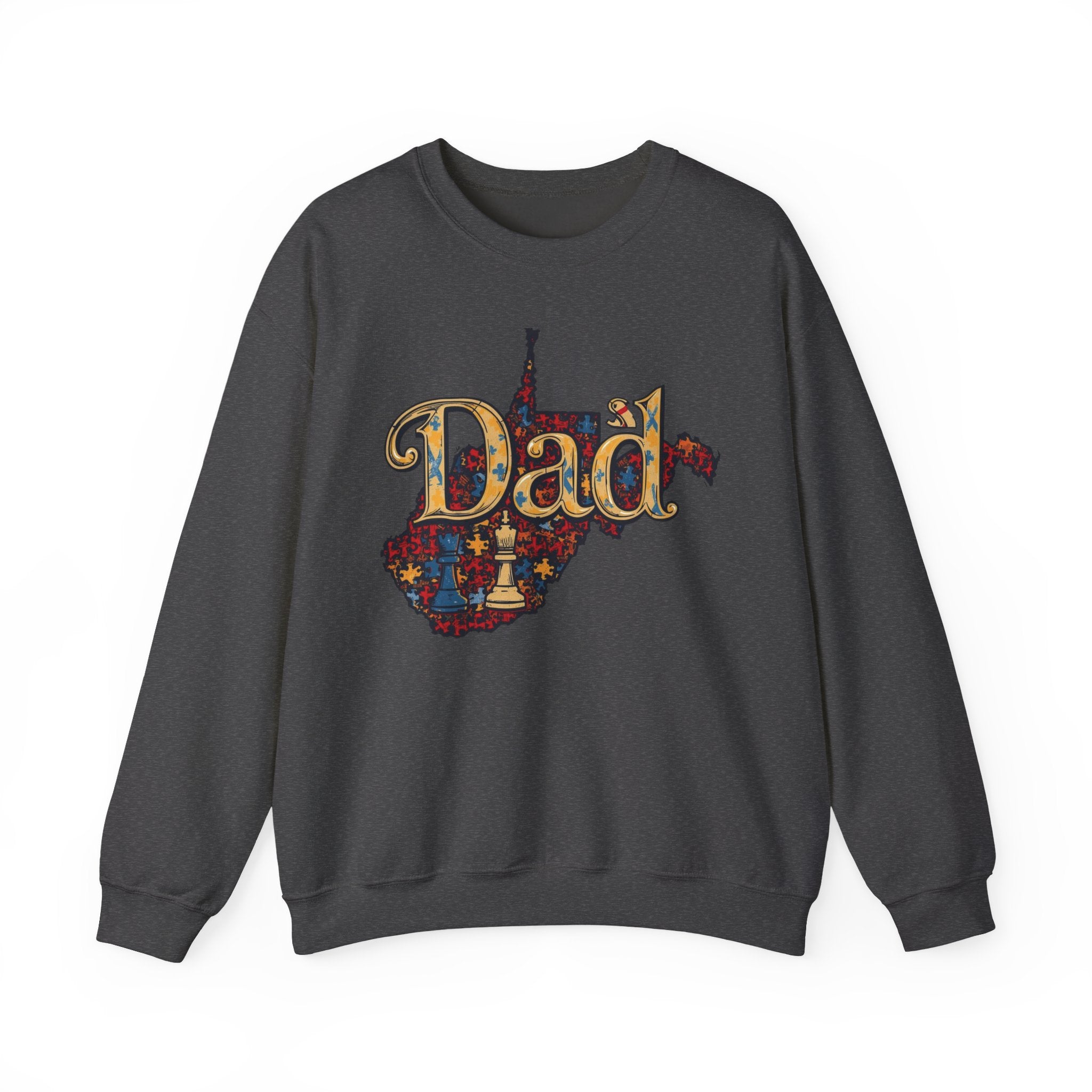 Dad State Pride Sweatshirt — West Virginia Dad Crewneck