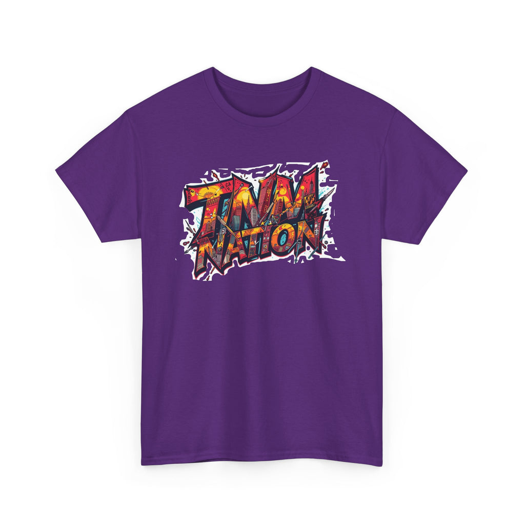 Tidal Nation Graffiti Tee - Urban Streetwear Graphic T-Shirt