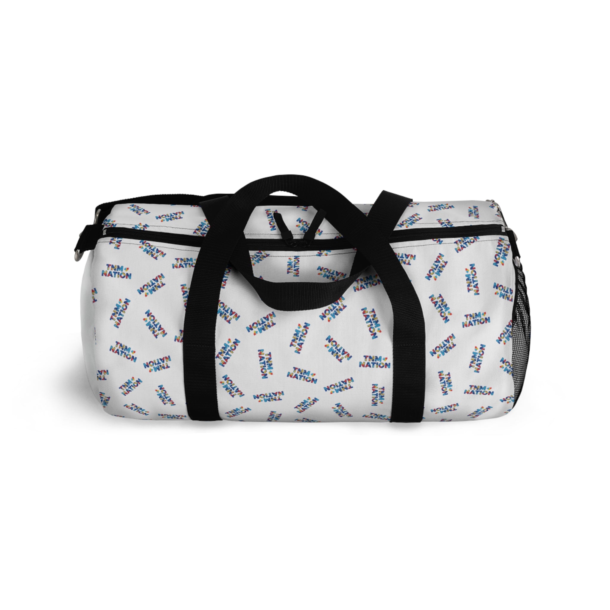 TNM NATION Skateboard Pattern – Lightweight Gym & Weekend Bag