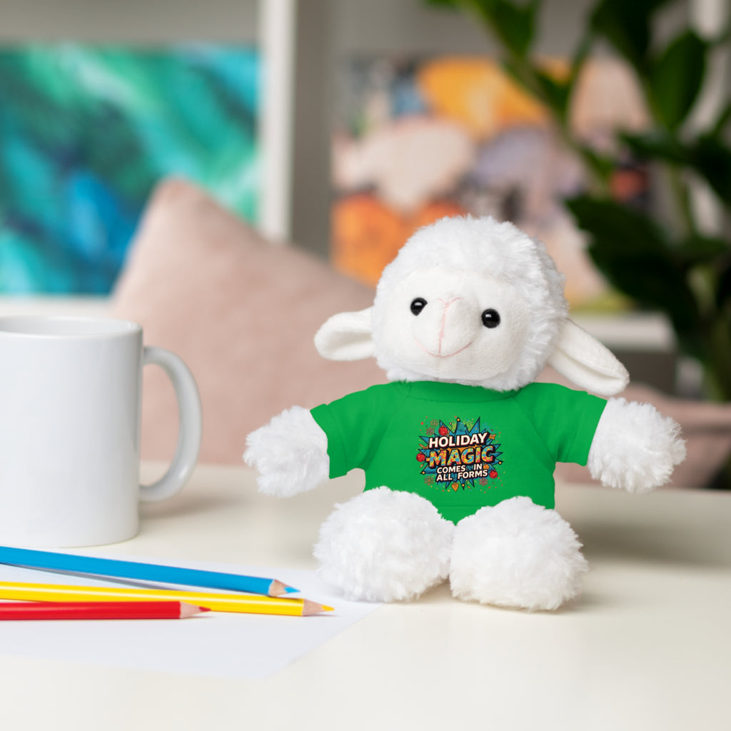 Holiday Magic Bear — Plush Teddy with 'Holiday Magic Comes in All Forms' Tee