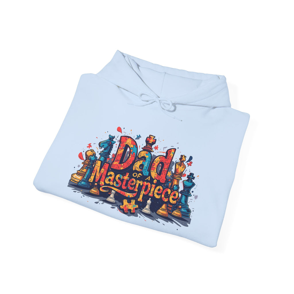 Dad Masterpiece Hoodie – Colorful Artistic Father’s Day Sweatshirt