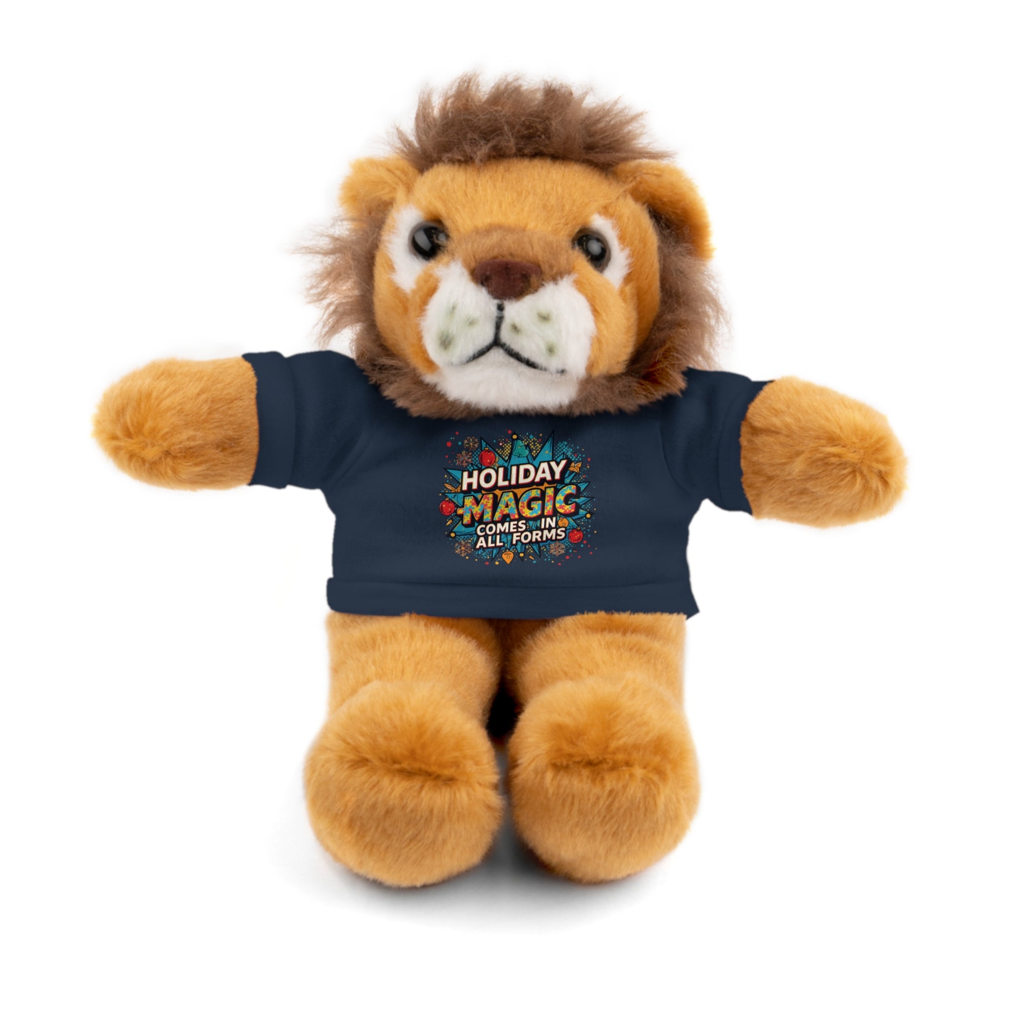 Holiday Magic Bear — Plush Teddy with 'Holiday Magic Comes in All Forms' Tee