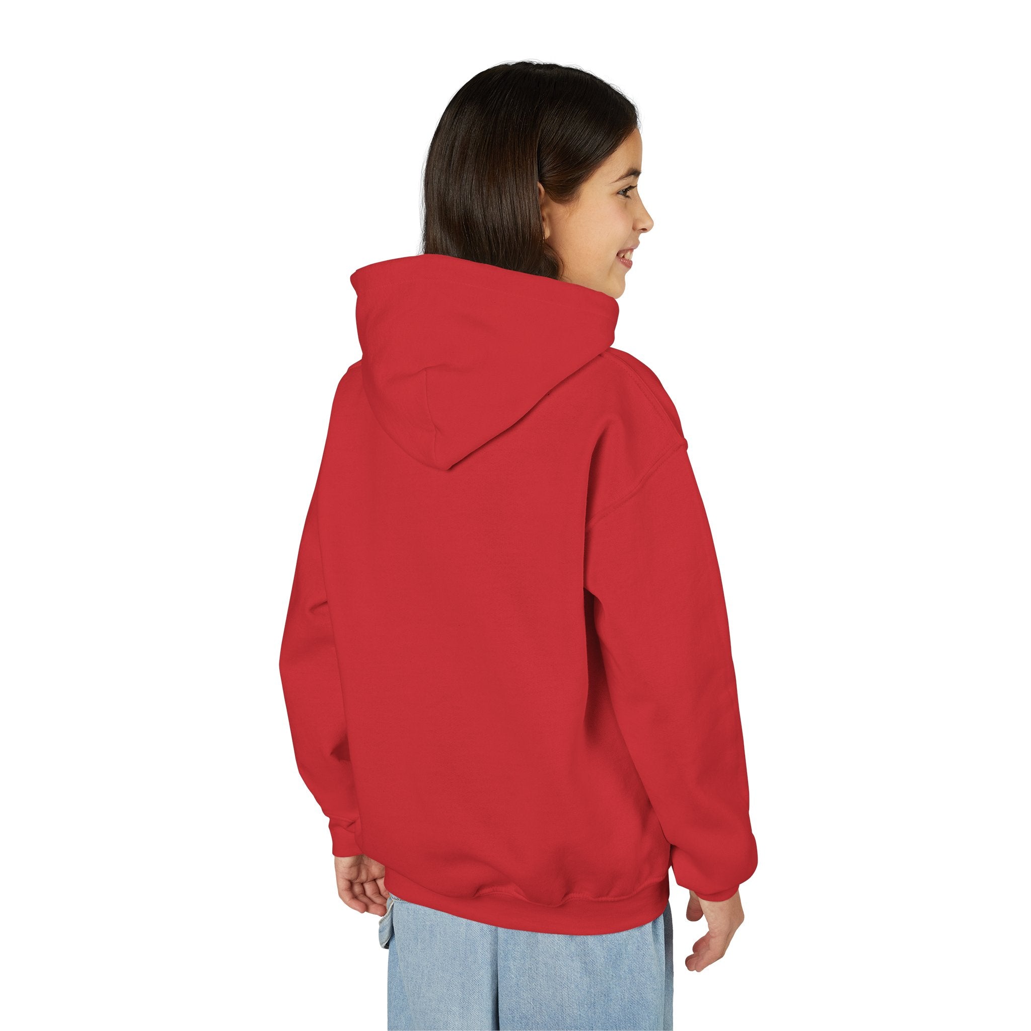 Youth Hoodie — "Why Is Everyone Rushing Me?" Colorful Comic Graphic
